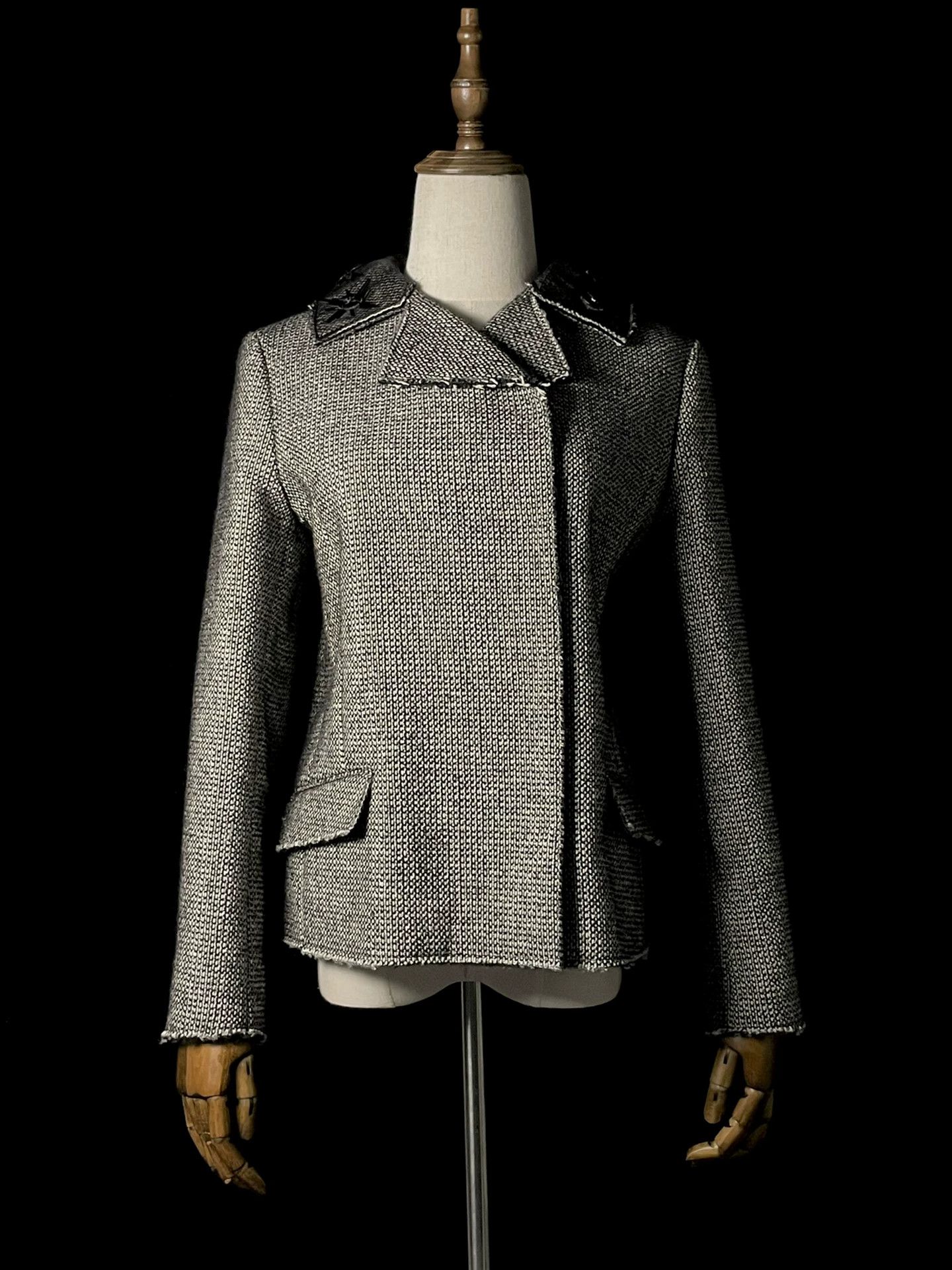 Maison Margiela Maison Margiela 16FW Silver Thread Chanel-Inspired Jacket 40 Size S / US 4 / IT 40 - 4 Thumbnail