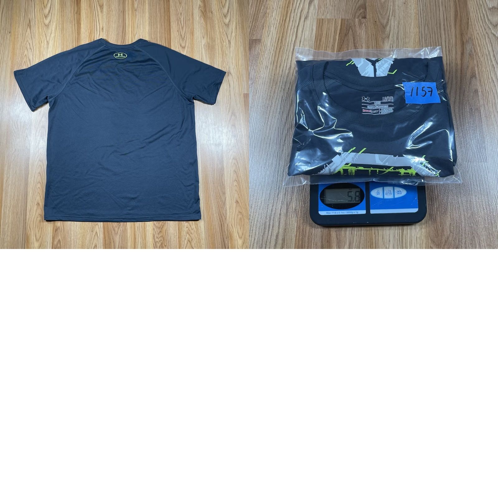 Under Armour Under Armour Loose Heatgear CrewNeck Graphics T-Shirt Mens Size L Teal Size US L / EU 52-54 / 3 - 8 Thumbnail