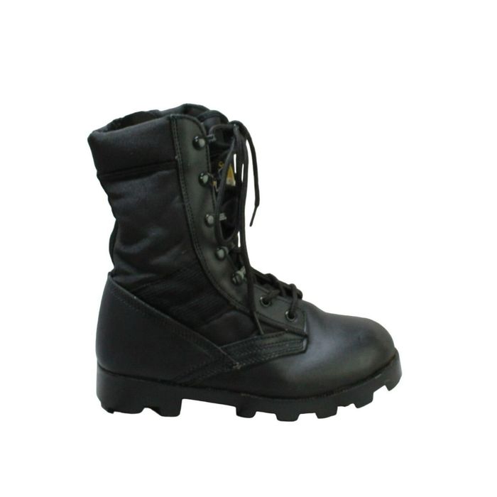 Combat Boots Blackrock Jungle Boots Men's Black Leather Combat Boots