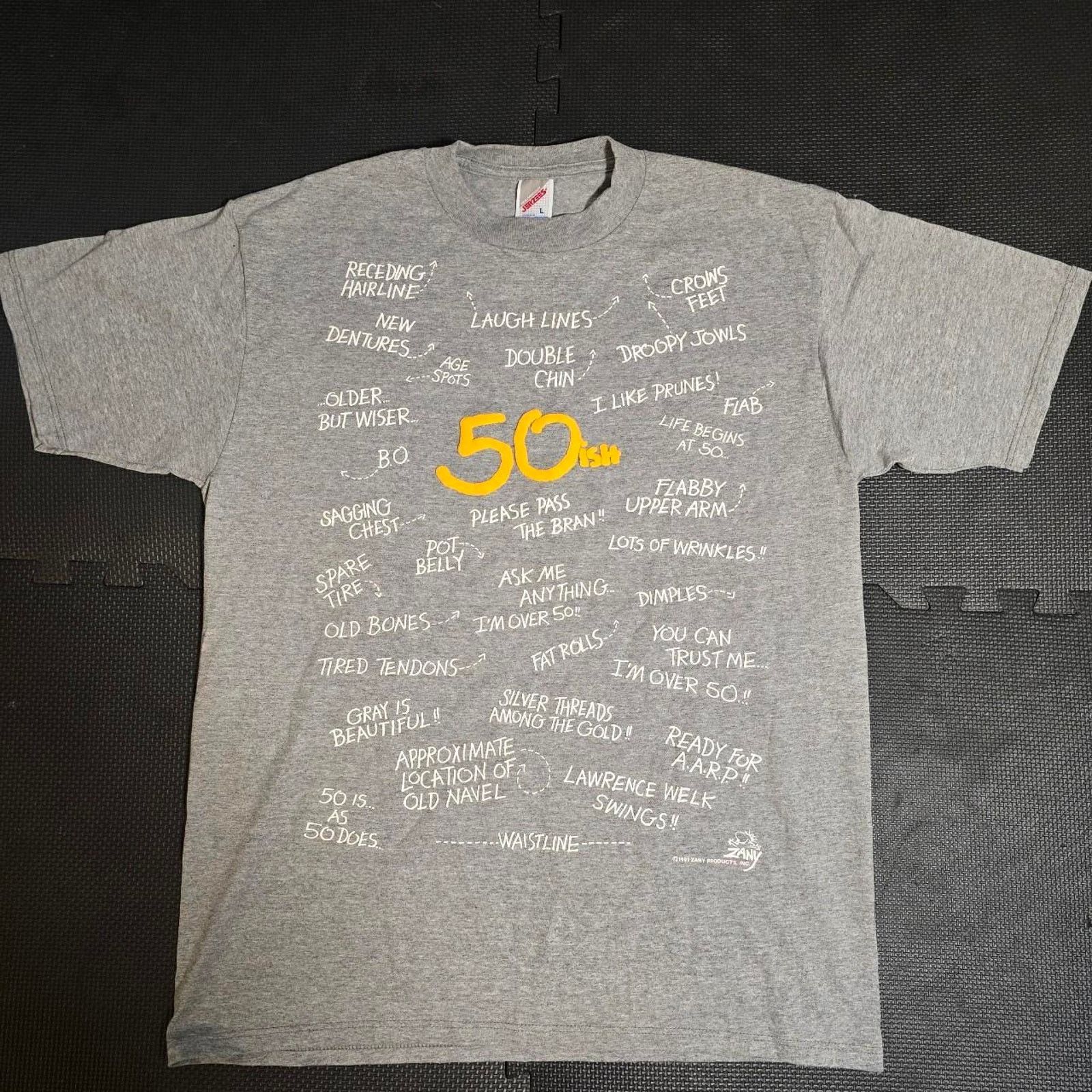 Jerzees Vintage 1991 Jerzees Made in USA Tee Size US L / EU 52-54 / 3 - 1 Thumbnail