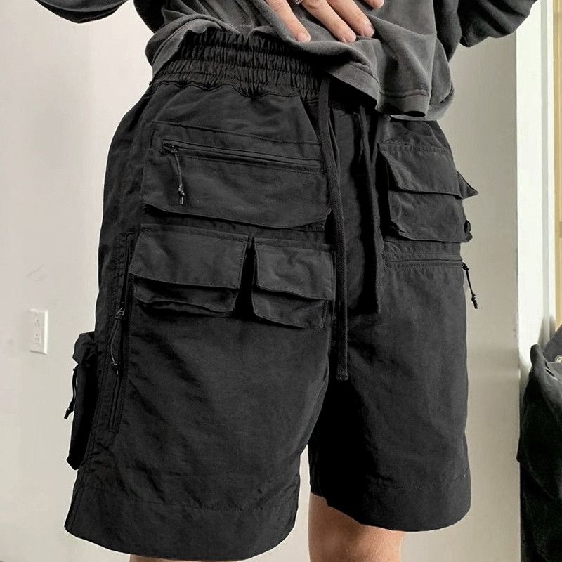 Designer × Japanese Brand Vibe Style Drawstring Elastic Waist Shorts Size US 30 / EU 46 - 5 Thumbnail