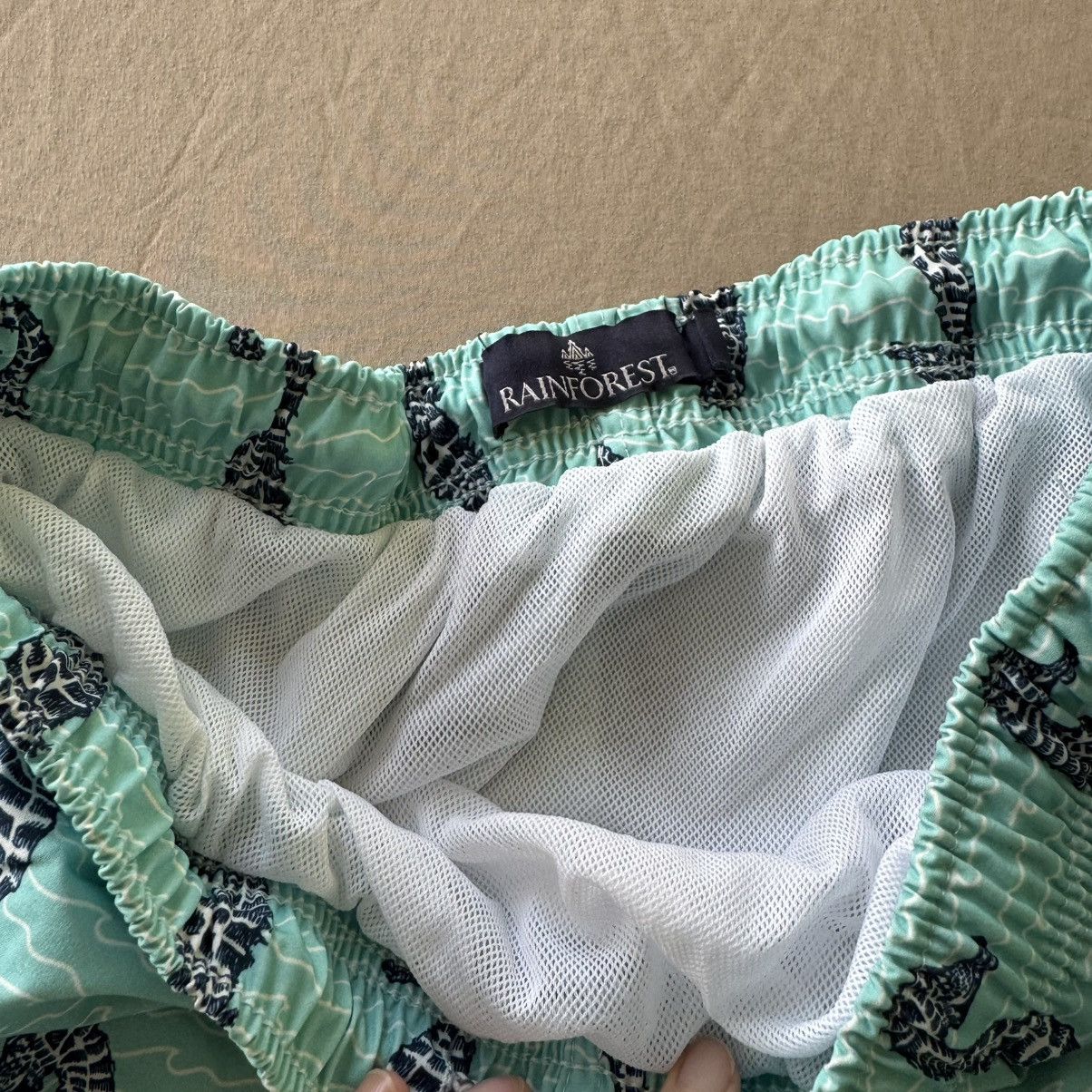 Rainforest × Vintage Rainforest “Curled Tails” Swim Trunks Size US 30 / EU 46 - 4 Thumbnail