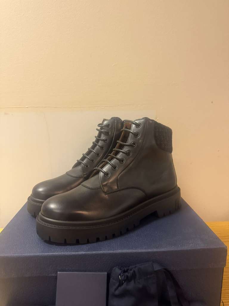 Dior o1rshd1 Oblique jacquard Explorer III Ankle Boot in black 43 Size US 10 / EU 43 - 21 Thumbnail
