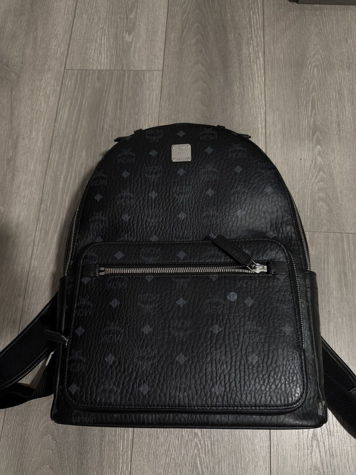 MCM MCM stark black medium backpack Size ONE SIZE - 1 Thumbnail