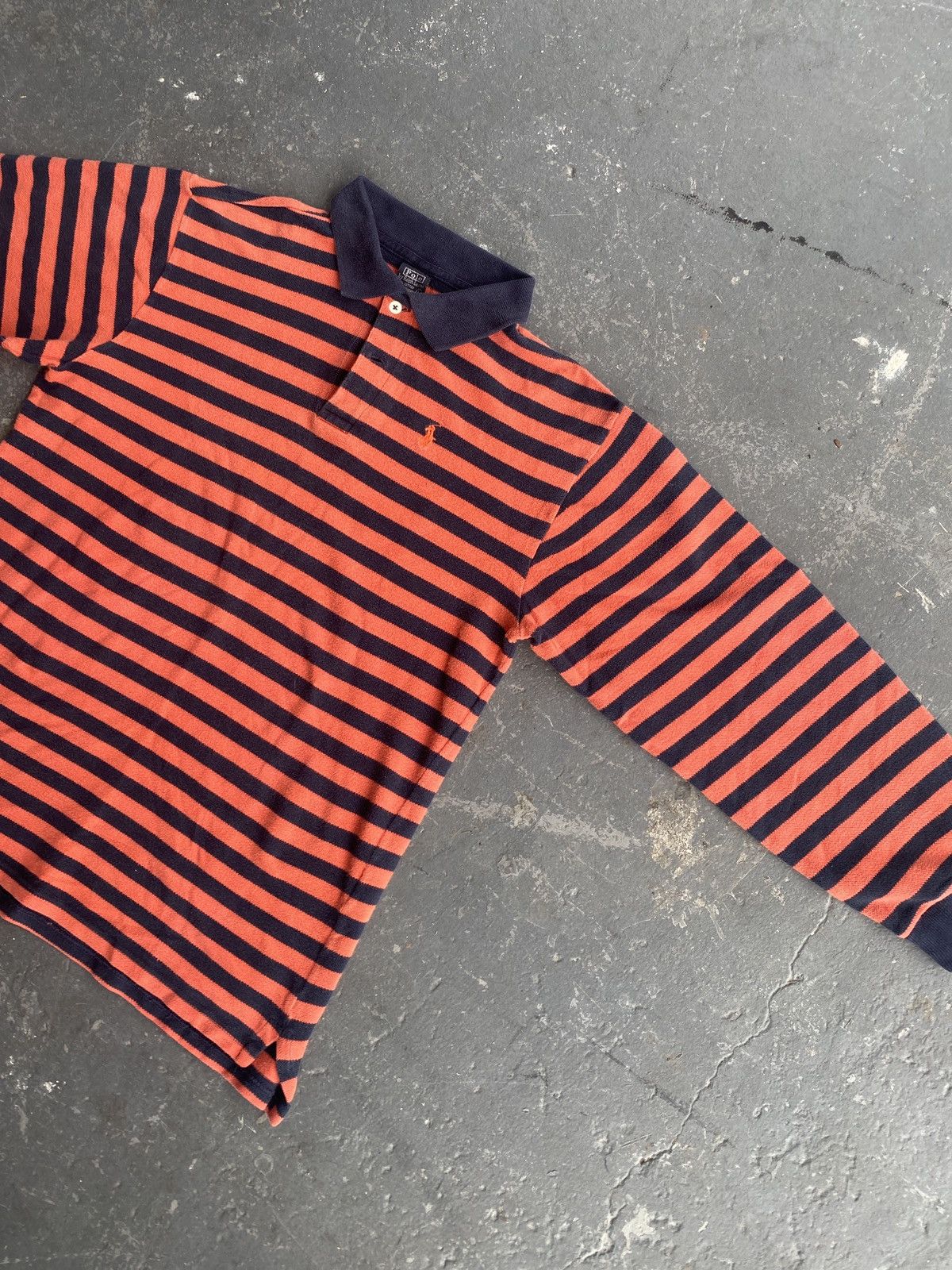 Polo Ralph Lauren × Vintage 90s Polo Ralph Lauren Halloween Colors L/s ...