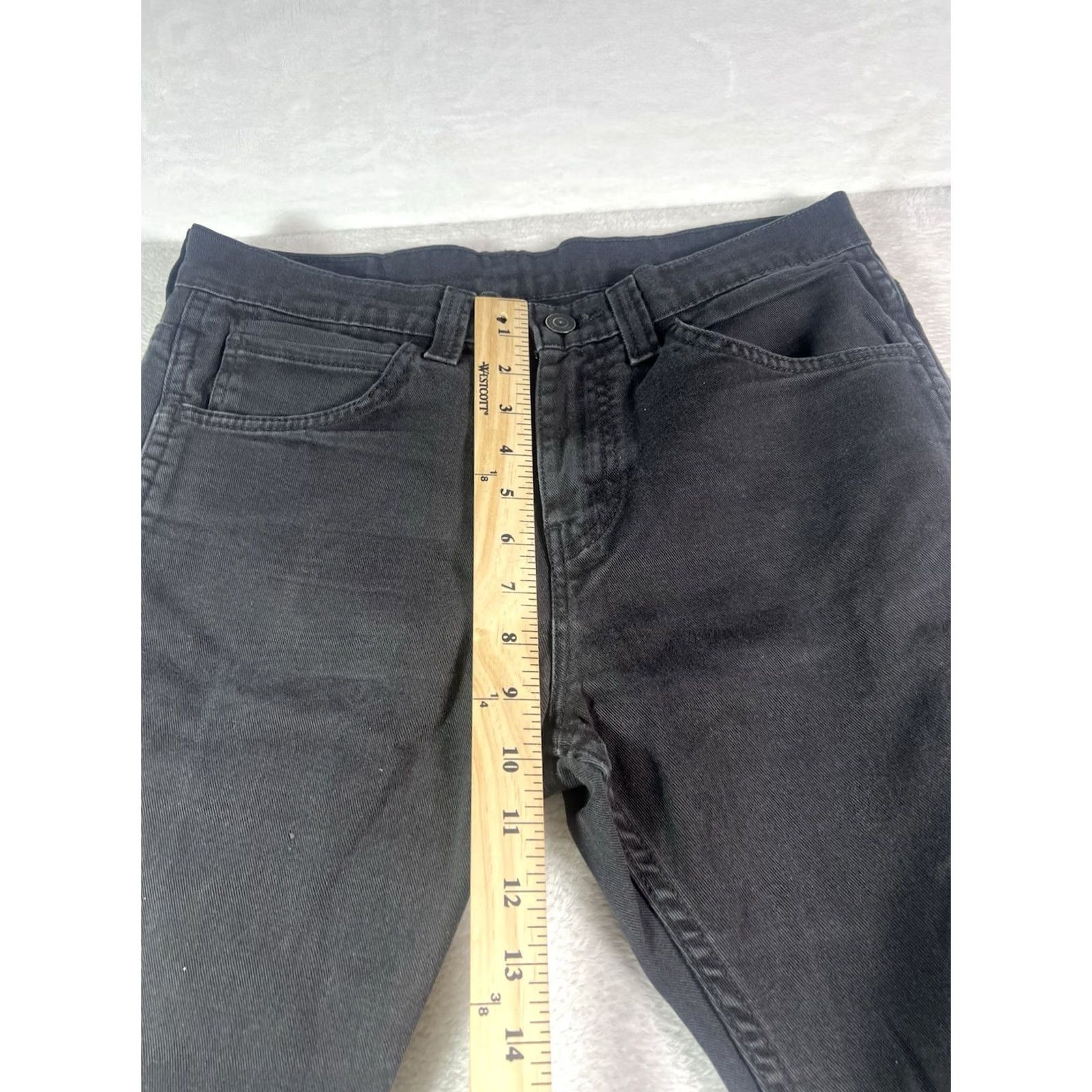Levi's Vintage Levi's 513 Jeans Men 32x30 Black Regular Fit Straight Leg Denim Jeans Size US 32 / EU 48 - 3 Thumbnail