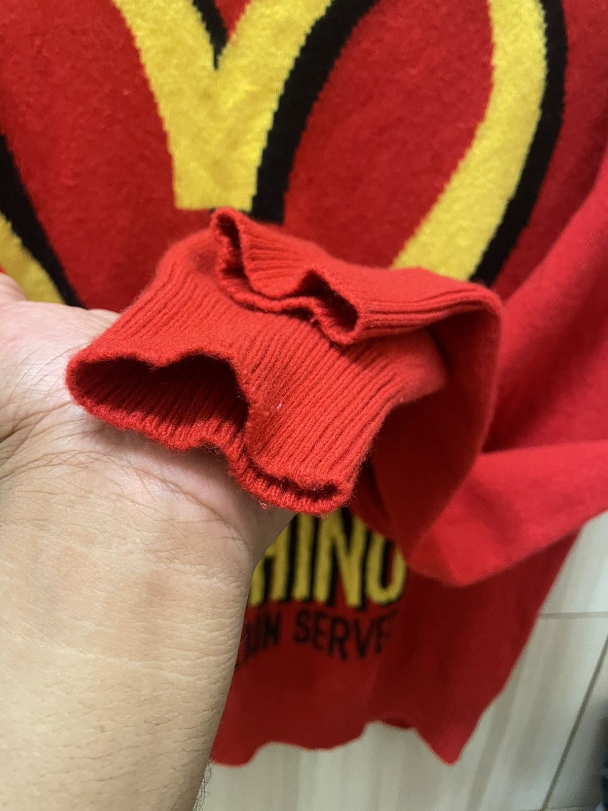 Moschino Moschino McDonalds 2014 RunwayJeremy Scott Cashmere Sweater Size US S / EU 44-46 / 1 - 4 Thumbnail