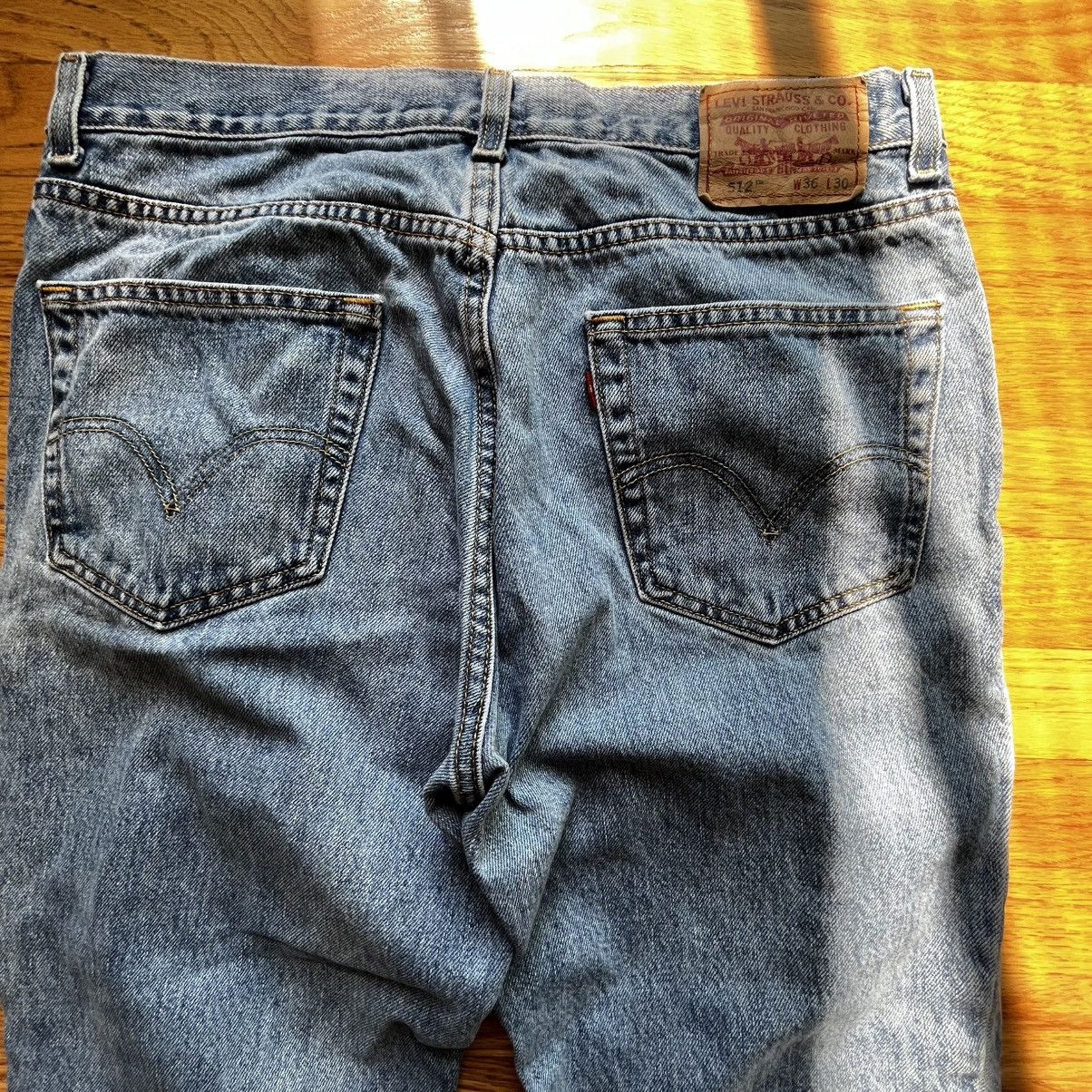 Levi's Levis 512 36/30 Slim Fit Size US 36 / EU 52 - 6 Thumbnail