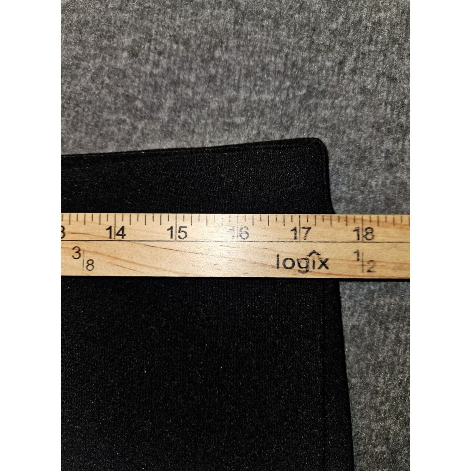Boston Proper Boston Proper Pants Women's Large Black Wide-Leg Slit Preppy Dress Pants Size 36" / US 14 / IT 50 - 4 Thumbnail