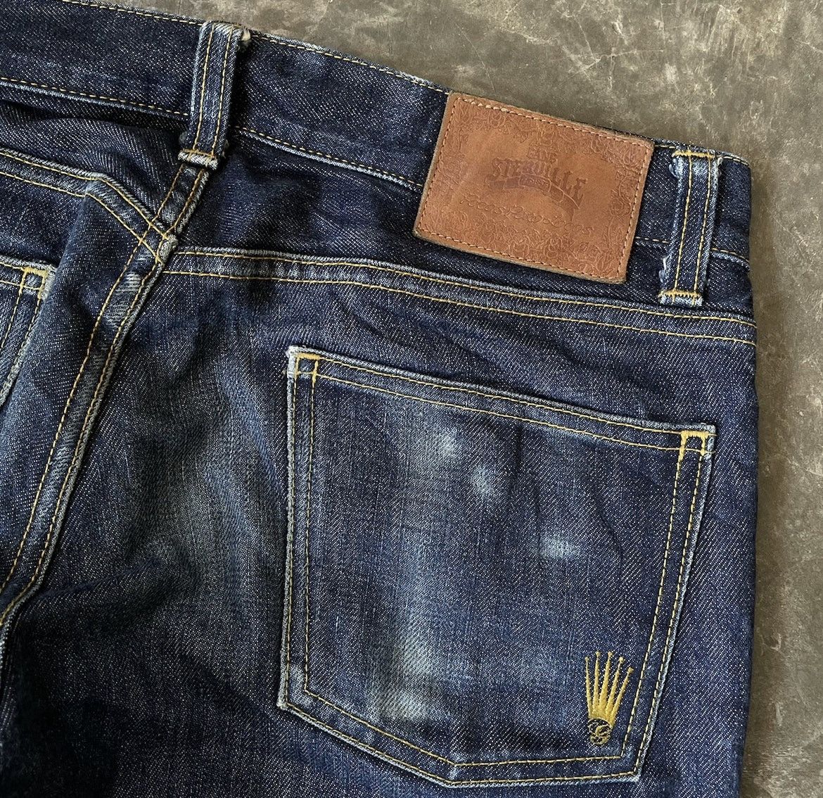 Japanese Brand Gangsterville denim jean Size US 31 - 3 Thumbnail