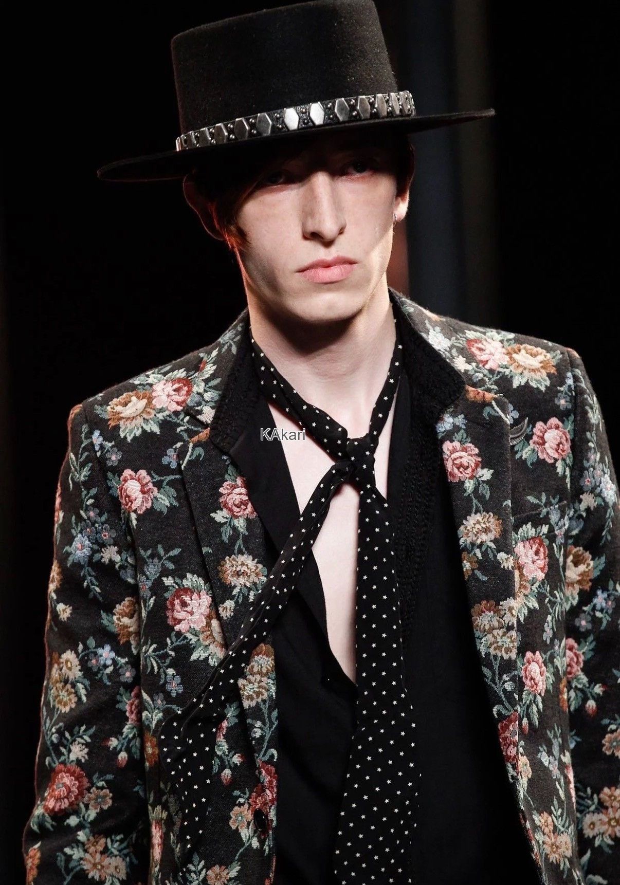 Saint Laurent Paris Saint Laurent 2015 SS Floral Blazer Size 44 Size US S / EU 44-46 / 1 - 7 Thumbnail
