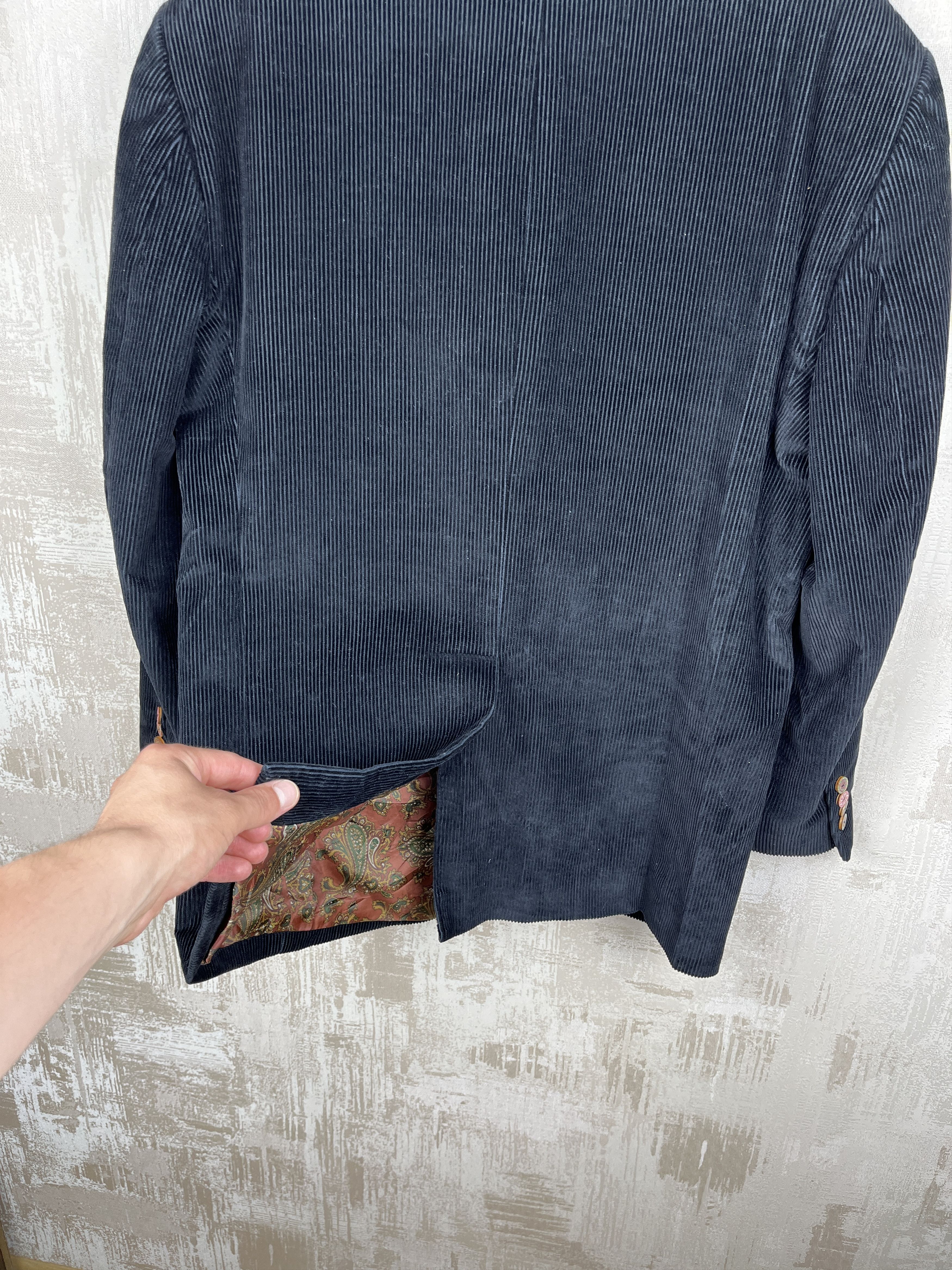 Lauren Ralph Lauren Lauren Ralph Lauren Paisley Lining Corduroy Blazer Coat Size 42R - 18 Thumbnail