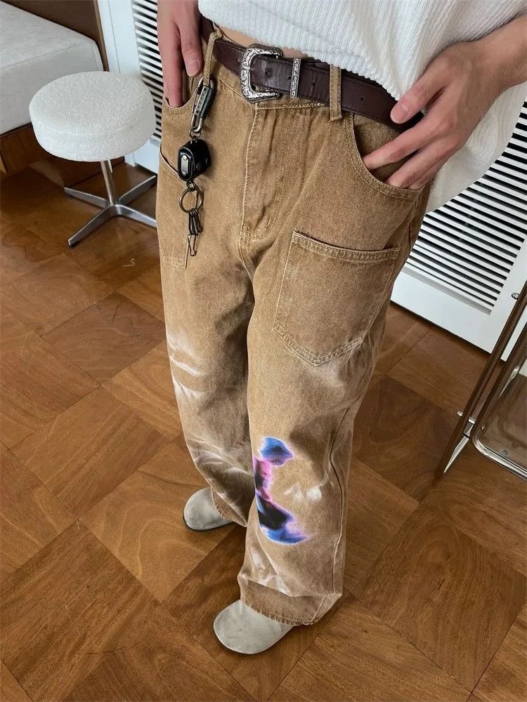 Vintage Straight Streetwear Jeans Size US 32 / EU 48 - 4 Thumbnail