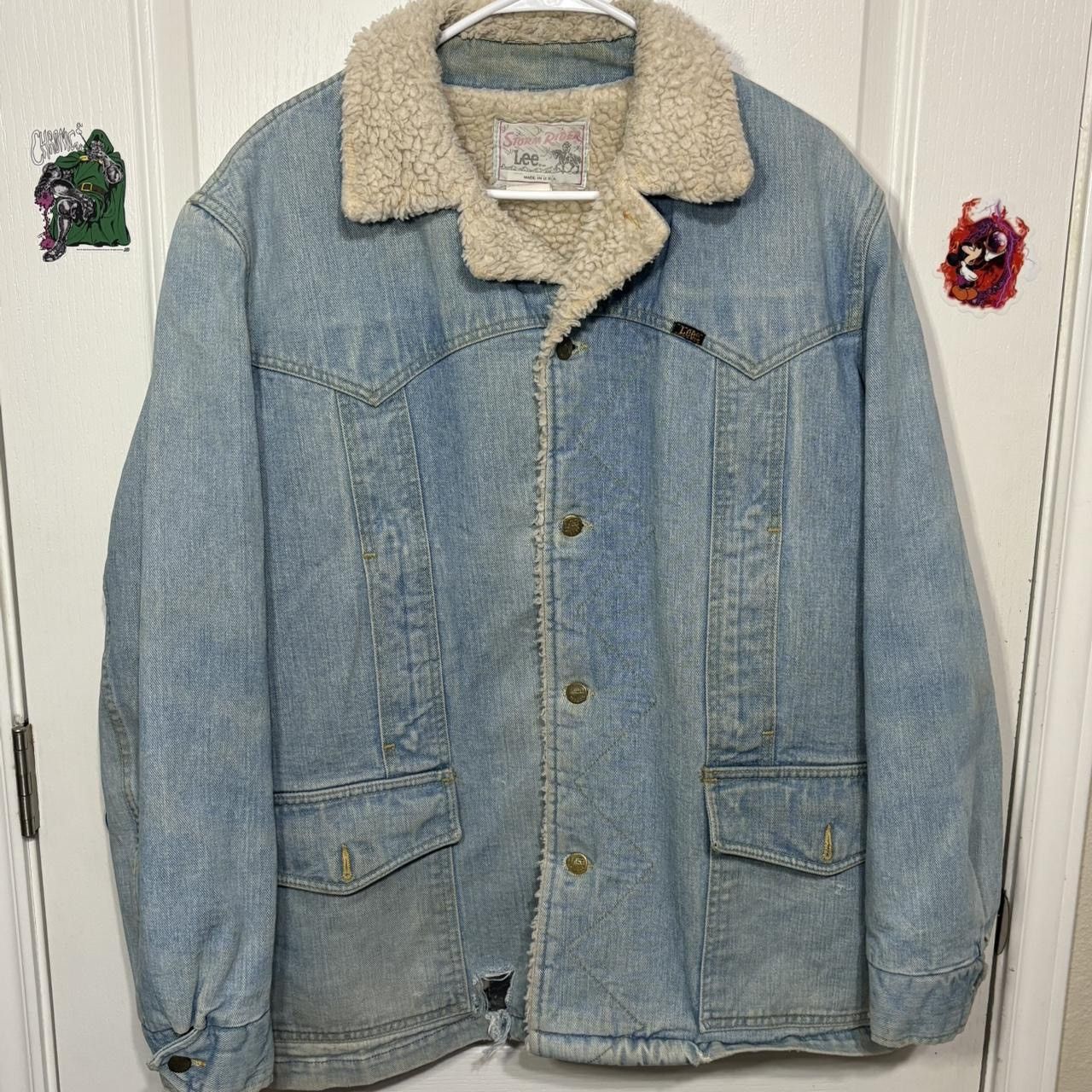 Lee Vintage Lee Denim Storm Rider Jacket Size US XL / EU 56 / 4 - 1 Thumbnail