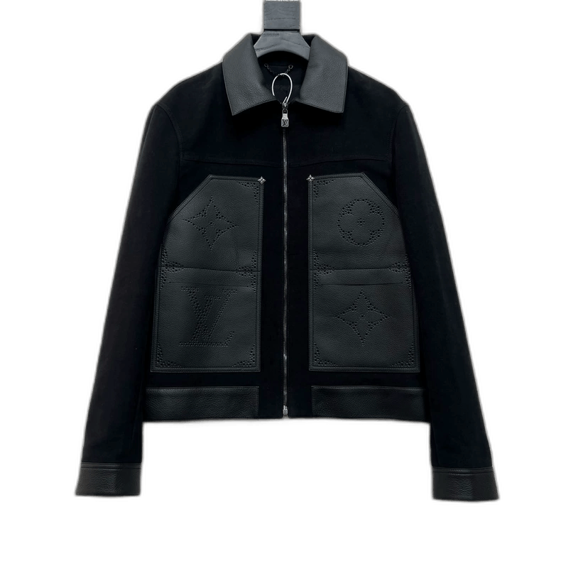 Louis Vuitton Louis Vuitton Capsule Logo Leather Jacket - dmc Size M / US 6-8 / IT 42-44 - 1 Thumbnail