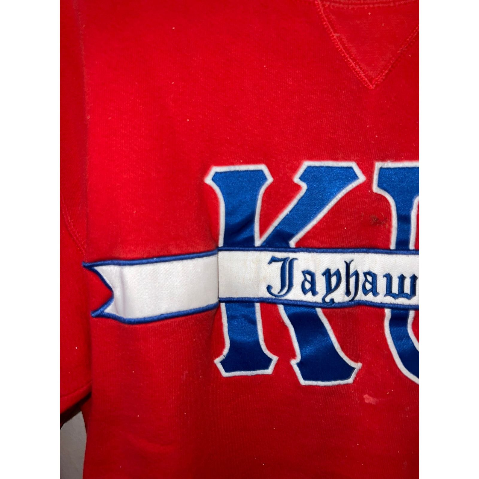 Russell Athletic 90s Russell Kansas University Jayhawks College Sweatshirt L Size US L / EU 52-54 / 3 - 3 Thumbnail