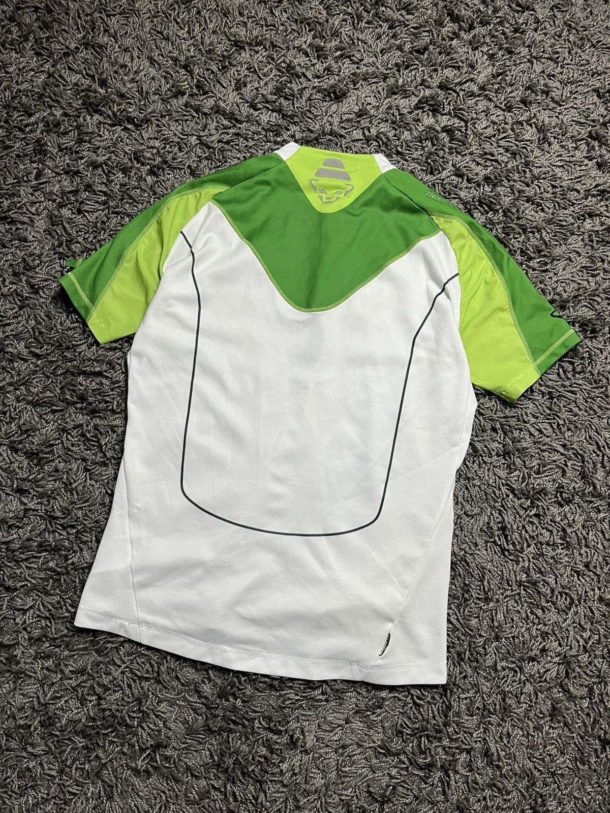 Vintage Dynafit Trail Ride Cycling Jersey White/Green Size L Size US L / EU 52-54 / 3 - 9 Thumbnail