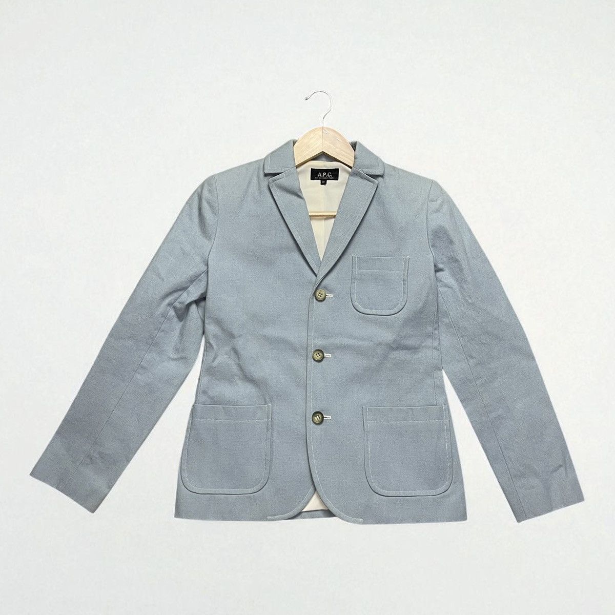 A.P.C. 100% Rayon A.P.C Blazers Size S / US 4 / IT 40 - 1 Thumbnail