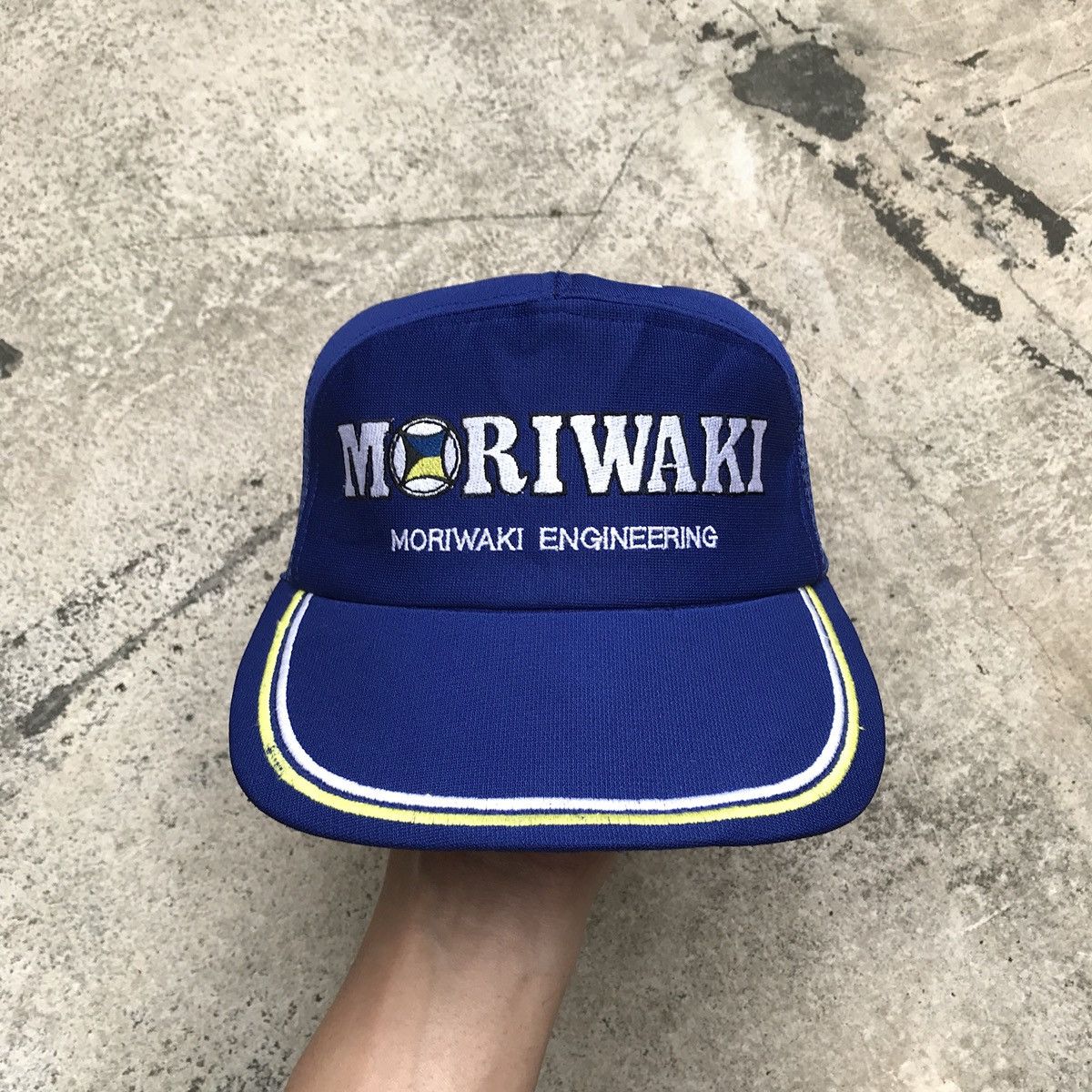 Fox Racing 🔥100% nylon🔥 Rare JDM Vintage Moriwaki Racing Cap Size ONE SIZE - 2 Thumbnail