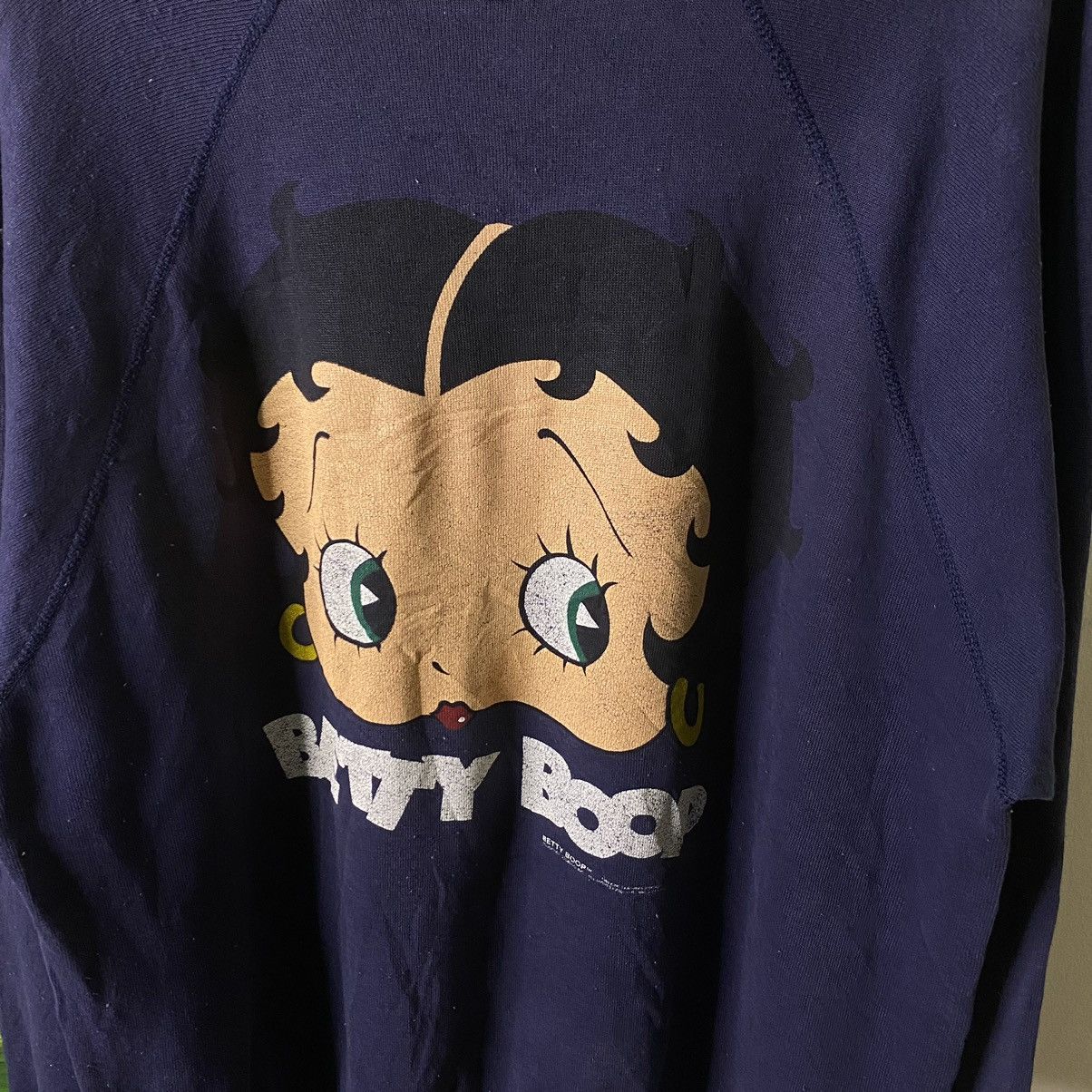 Cartoon Network × Vintage Vintage 1990s Betty Boop by Tultex Sweatshirt Made in USA Size US L / EU 52-54 / 3 - 2 Thumbnail