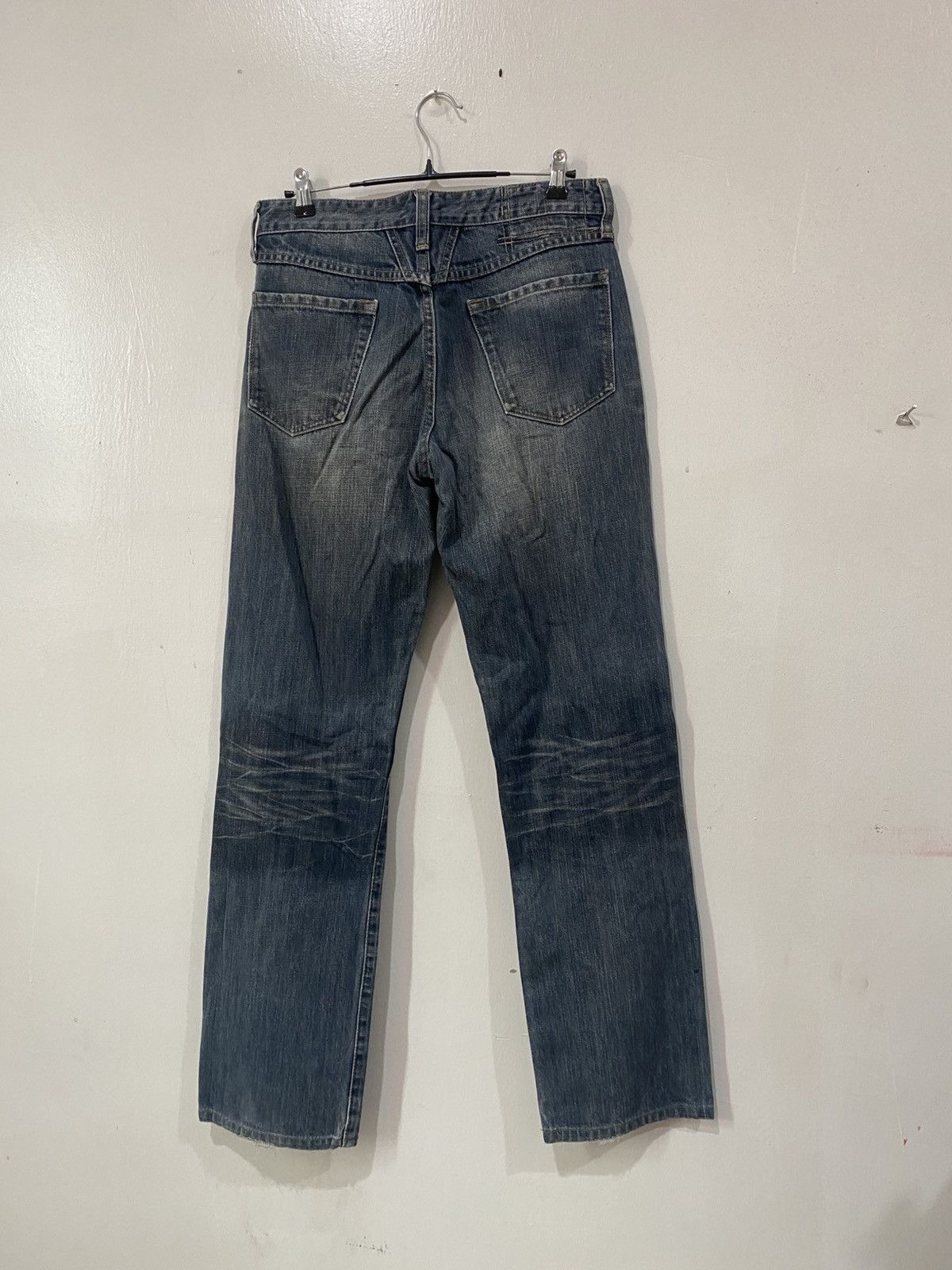 Marithe + Francois Girbaud Marithe Francois Girbaud Jeans Destress Size US 31 - 2 Thumbnail