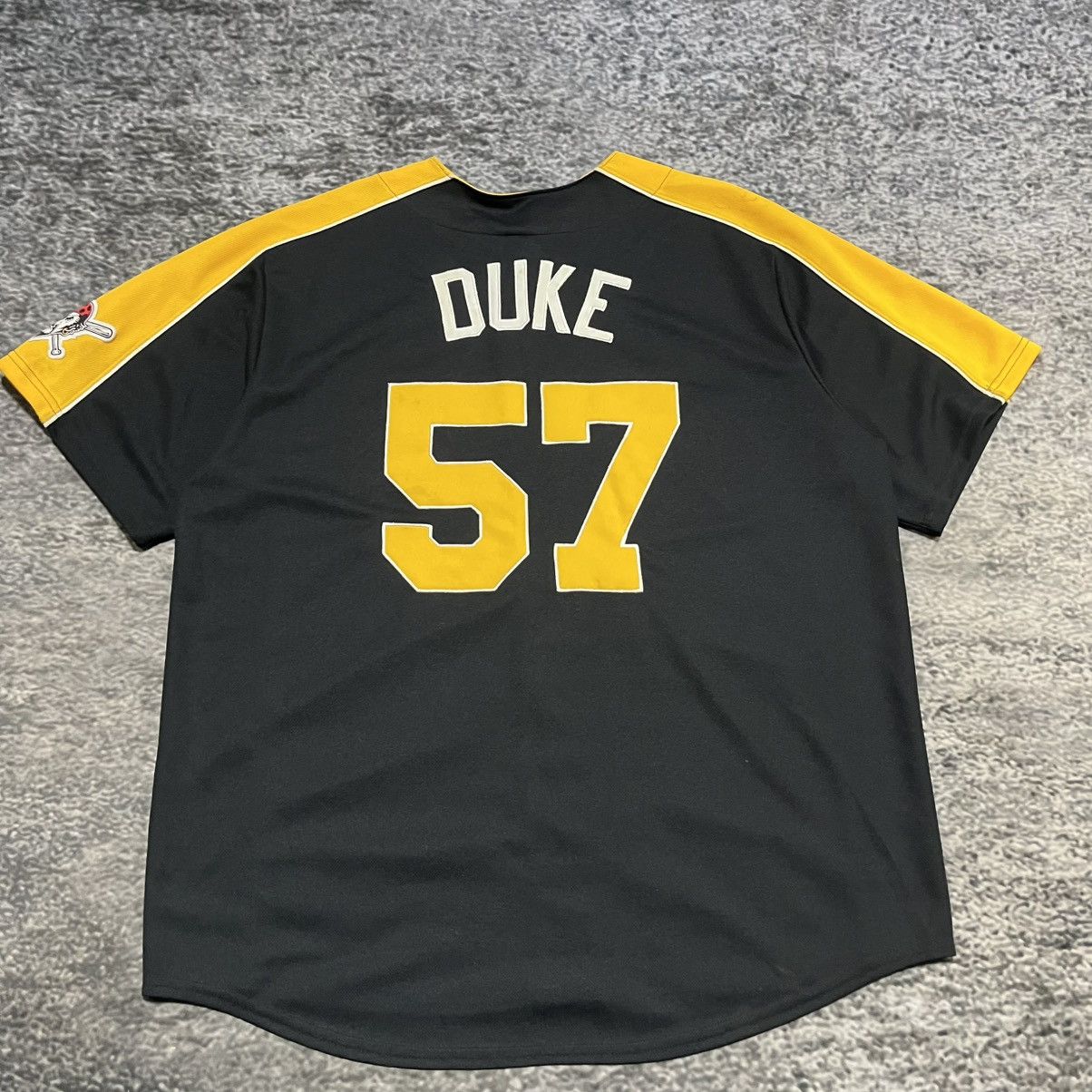 MLB Vintage Pittsburgh Pirates Zack Duke #57 Jersey Size XL Size US XL / EU 56 / 4 - 9 Thumbnail