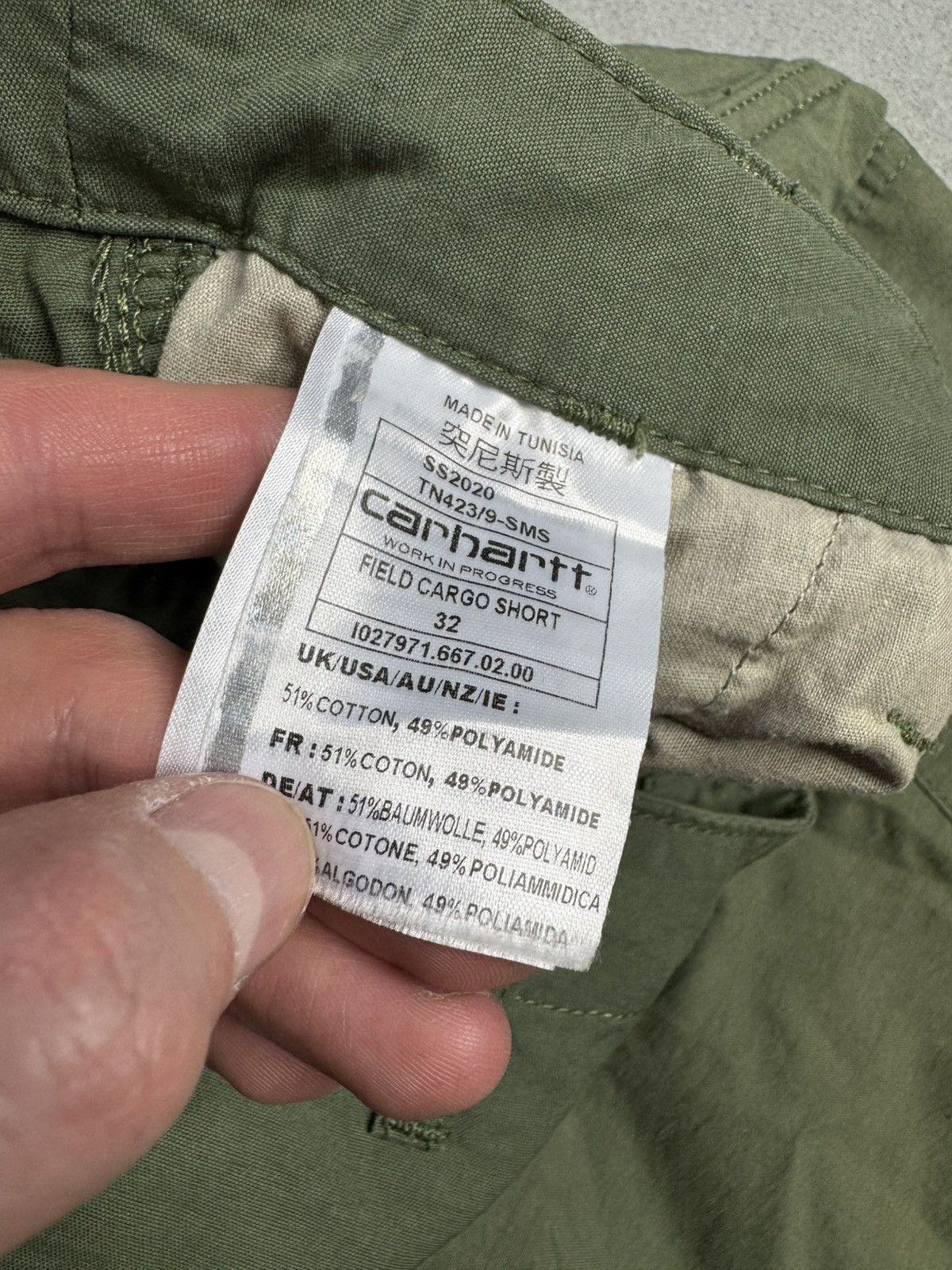 Carhartt × Vintage Vintage Carhartt Wip shorts cargo Size US 32 / EU 48 - 4 Thumbnail