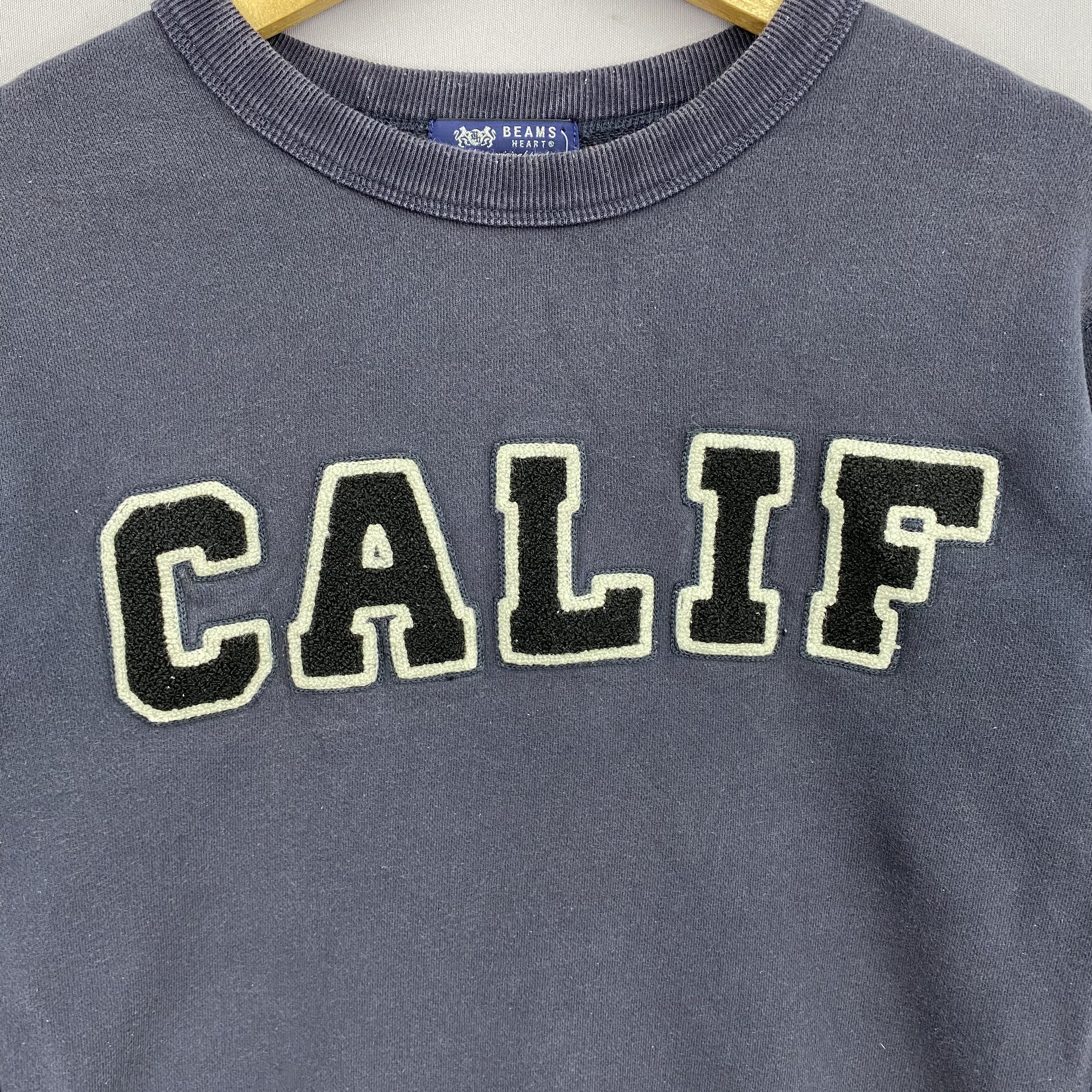 Beams Japan Vintage Beams Sweater Y2K California Spell Out Sweatshirt Size US XS / EU 42 / 0 - 2 Thumbnail