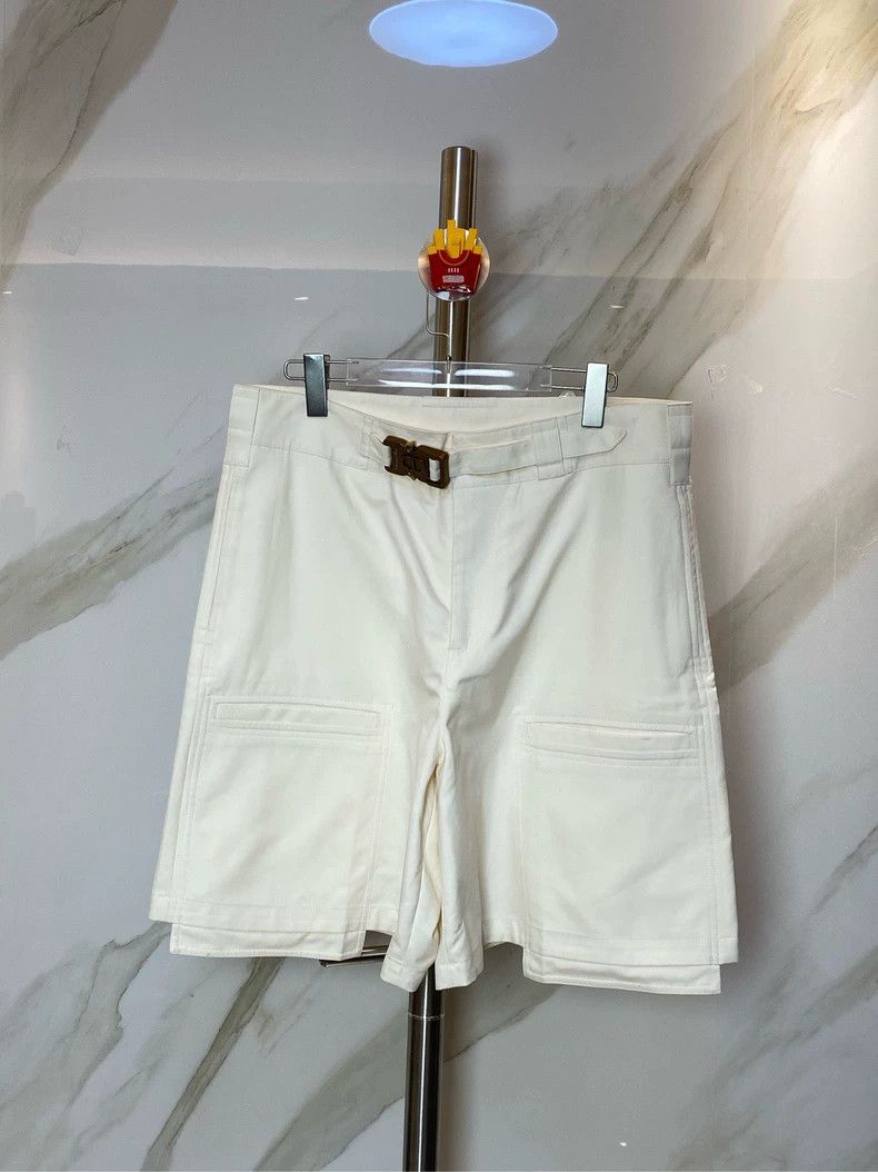 Dior Dior Cotton satin workwear shorts 2504-Nextarrow Size US 34 / EU 50 - 1 Thumbnail