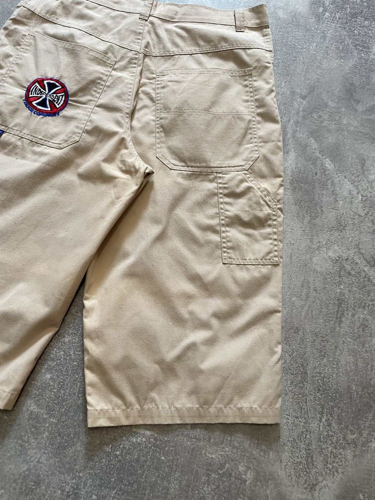Independent Trading Co. × Independent Truck Co. × Vintage Vintage Independent Skateboarding Carpenter Rap Shorts 90s Size US 34 / EU 50 - 14 Thumbnail