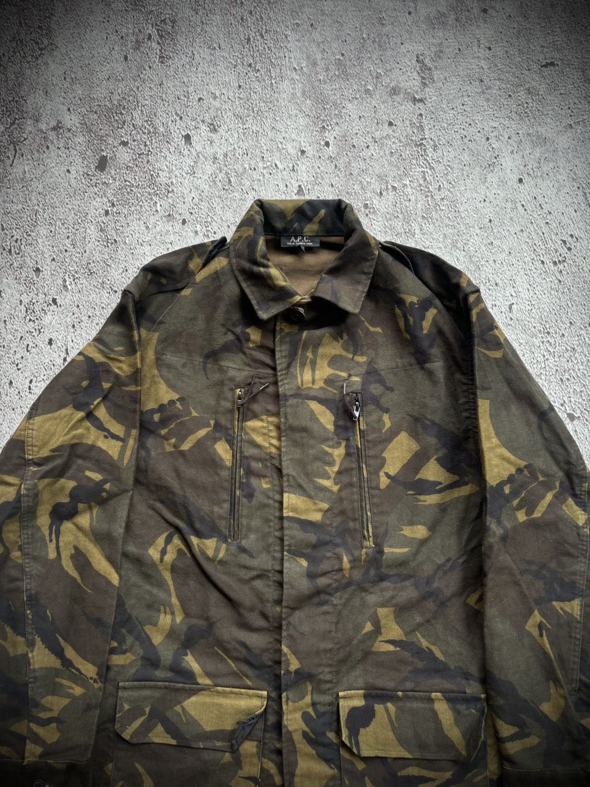 A.P.C. Vintage APC military camo jacket Size US L / EU 52-54 / 3 - 2 Thumbnail