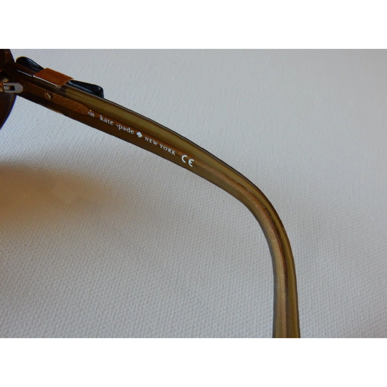 Vintage VINTAGE Kate Spade Sunglasses Frames Only Brown Women 53mm 17mm 135mm Size ONE SIZE - 5 Thumbnail
