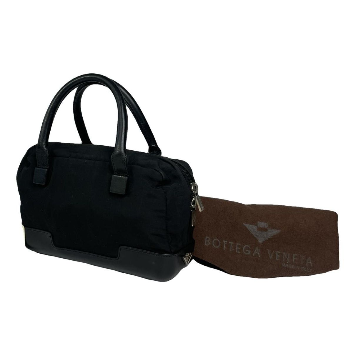 Bottega Veneta Black Polyester Handbag Size ONE SIZE - 1 Thumbnail