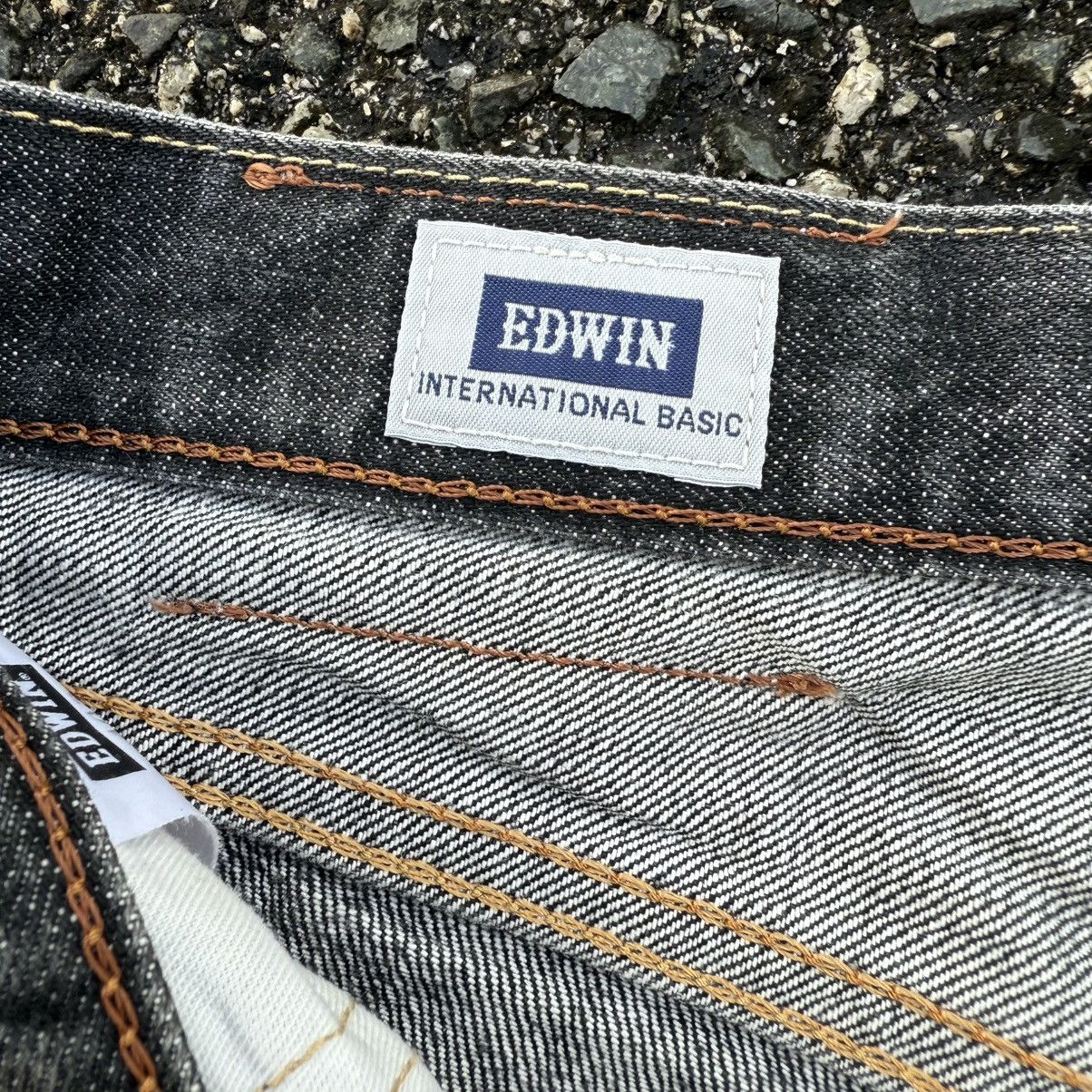 Edwin W33 VINTAGE EDWIN DENIM RIPPEP BLACK JEANS PANTS Size US 33 - 12 Thumbnail
