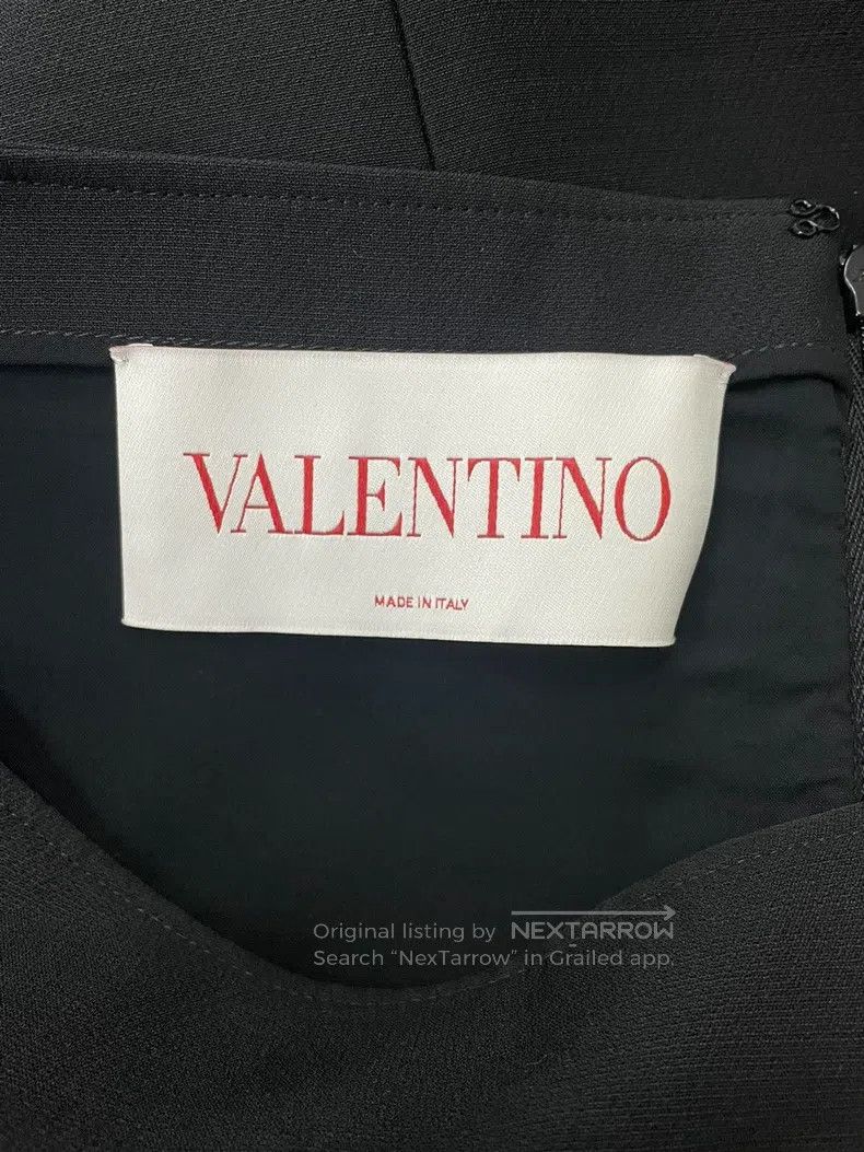 Valentino Valentino Dress with a small black bow Size M / US 6-8 / IT 42-44 - 4 Thumbnail