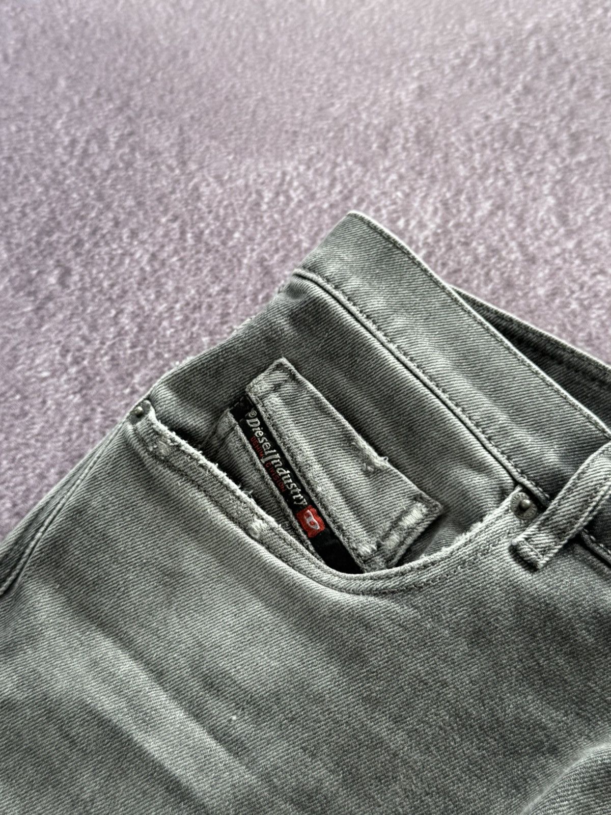 Diesel Diesel Y2K D-Struct Faded Look Denim Jeans Size US 32 / EU 48 - 8 Thumbnail