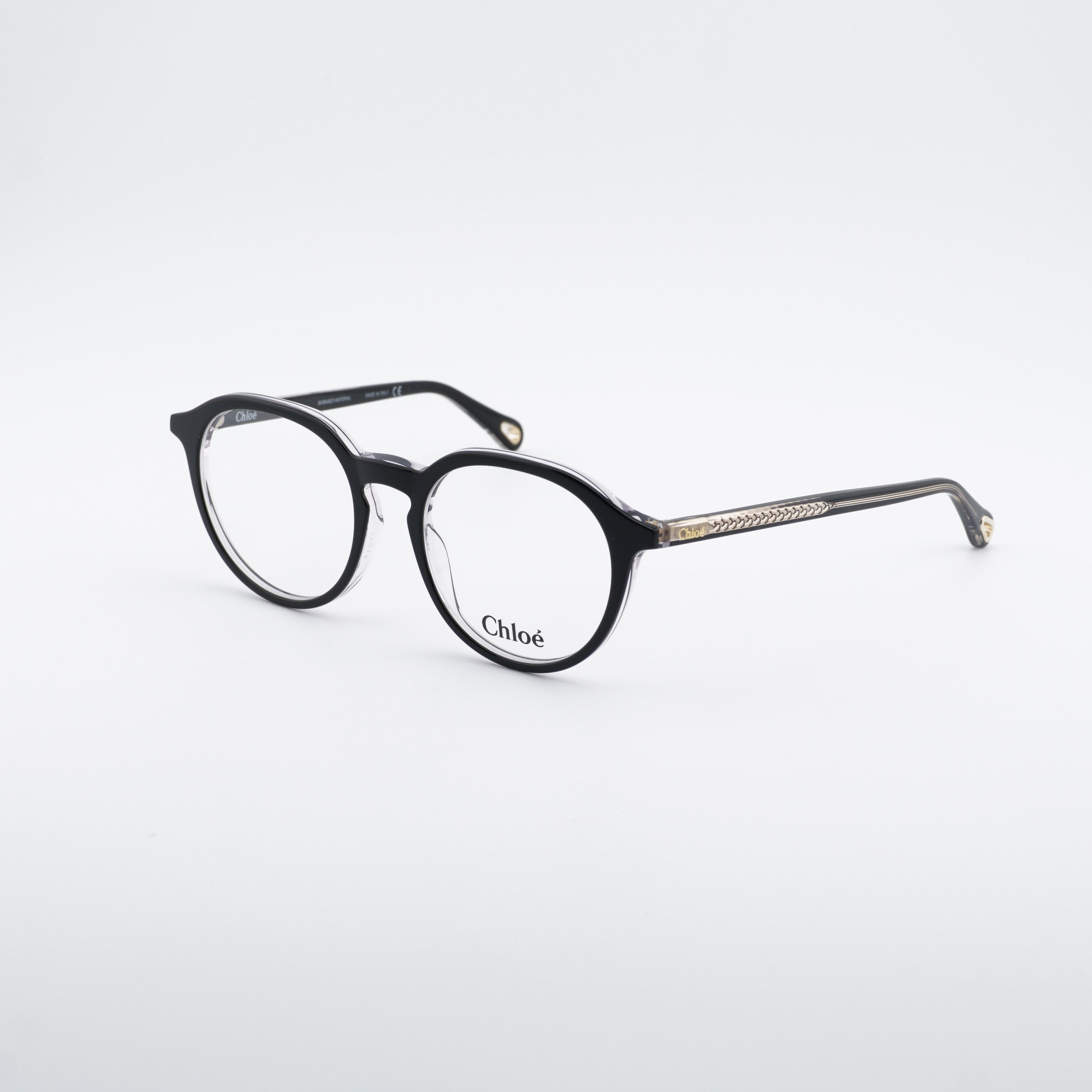 Chloe Chloe CH0012O 007 Eyeglasses Black 50mm Square Frame Size ONE SIZE - 1 Thumbnail