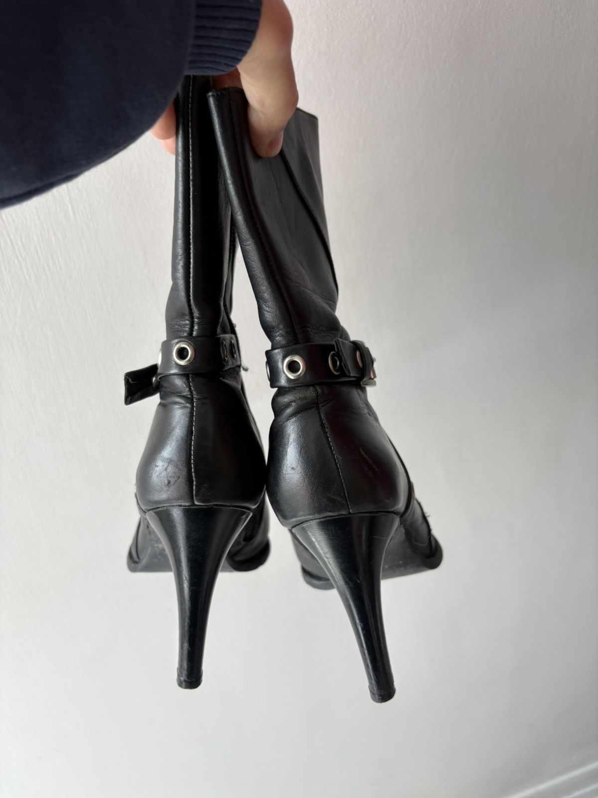 Vintage y2k leather boots Size US 6.5 / IT 36.5 - 18 Thumbnail