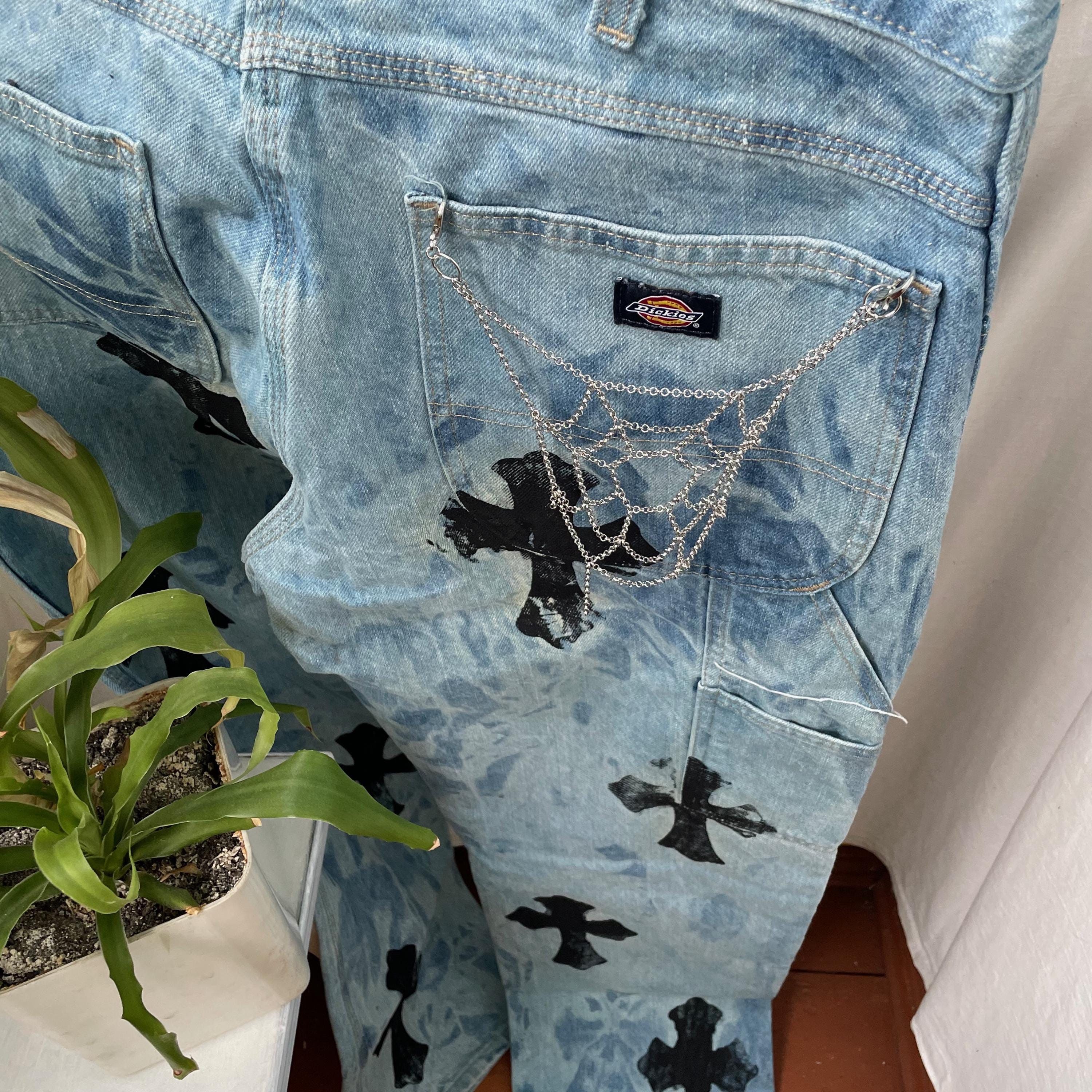 Other Pants Chain Spider Web gothic punk grunge Wallet Chain emo Size ONE SIZE - 8 Thumbnail