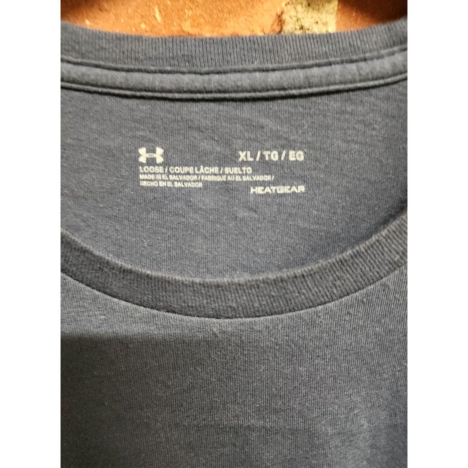 Under Armour Under Armour Mens Blue Keep Running Graphic T-shirt XL Size Short Sleeve Pullover Gym & Training Size US XL / EU 56 / 4 - 3 Thumbnail