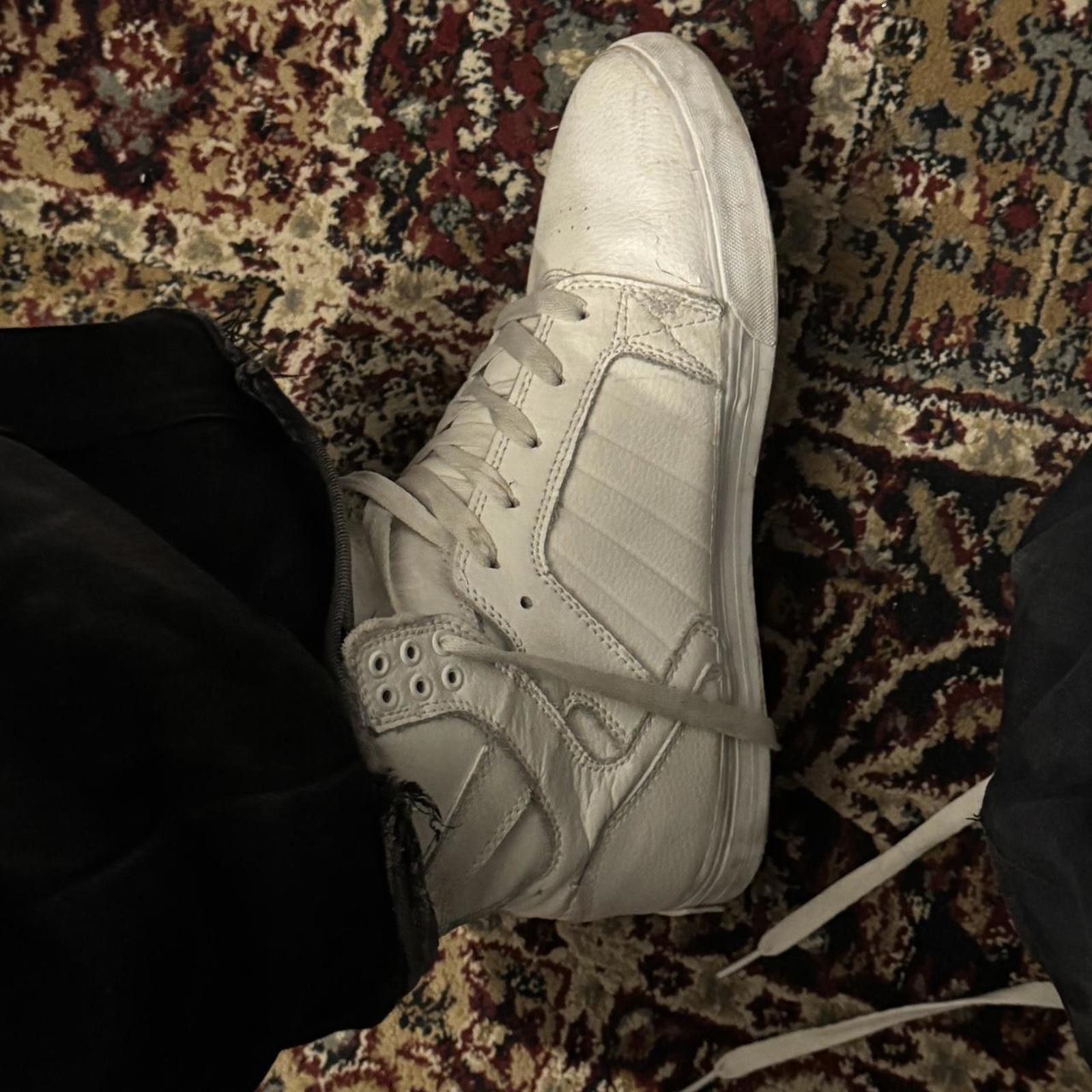 Supra All white chad muska supra’s Size US 11 / EU 44 - 2 Thumbnail