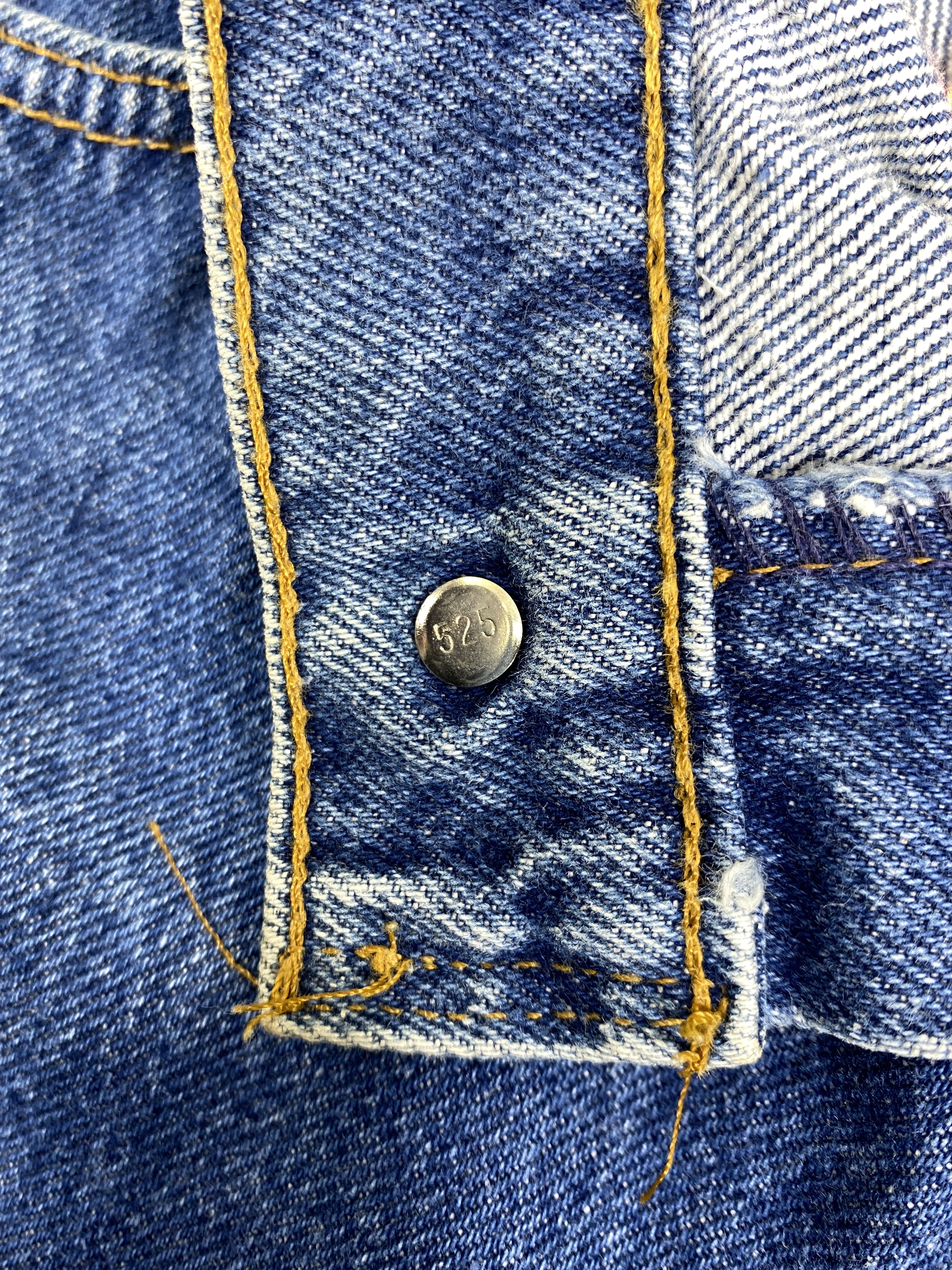 Levi's 90s Vintage Levis 505 Jeans 30x14.5 - JN3035 Size US 30 / EU 46 - 6 Thumbnail