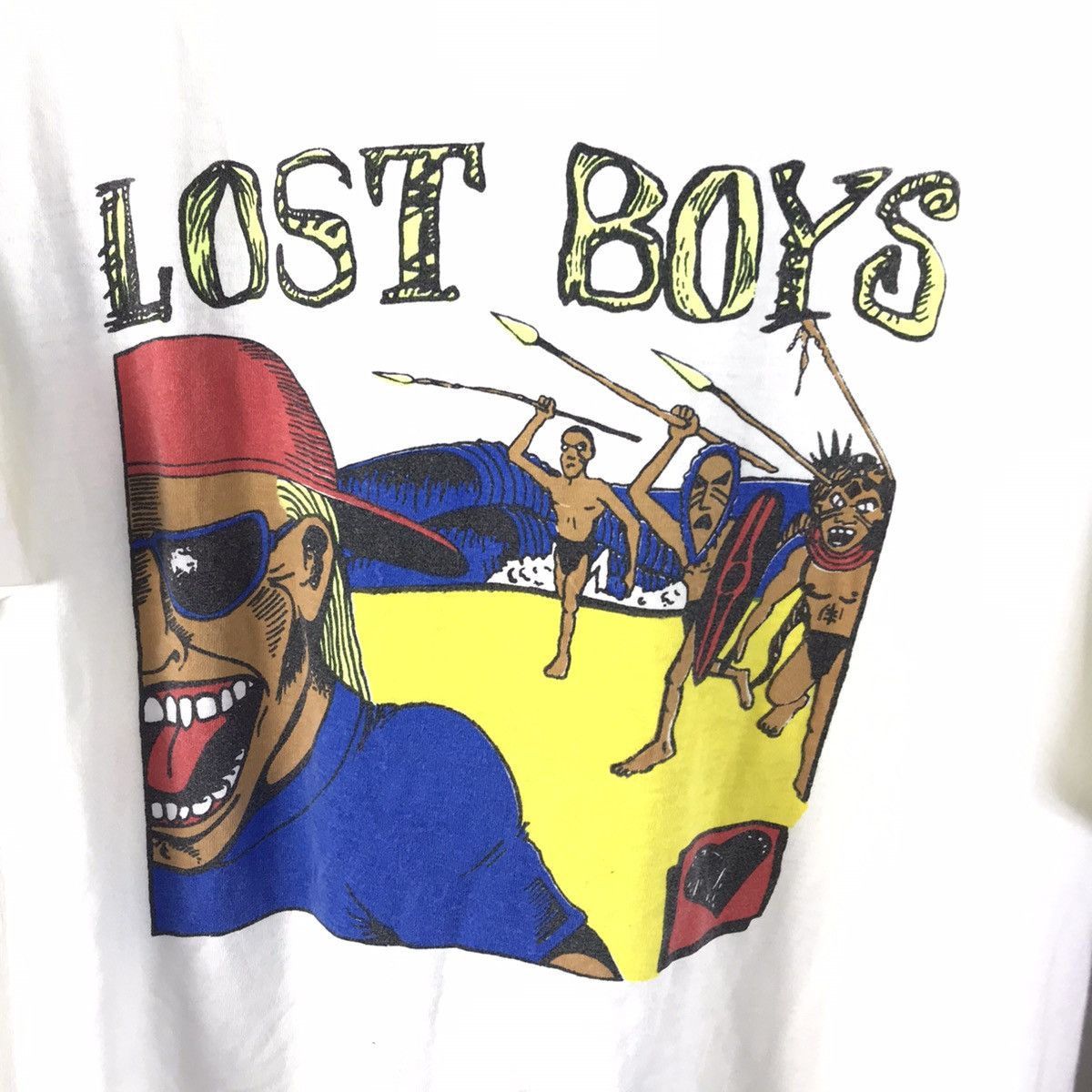 Art Comes First VINTAGE THE LOST BOYS MOVIE Kozik art promo SHIRT Size US L / EU 52-54 / 3 - 4 Thumbnail