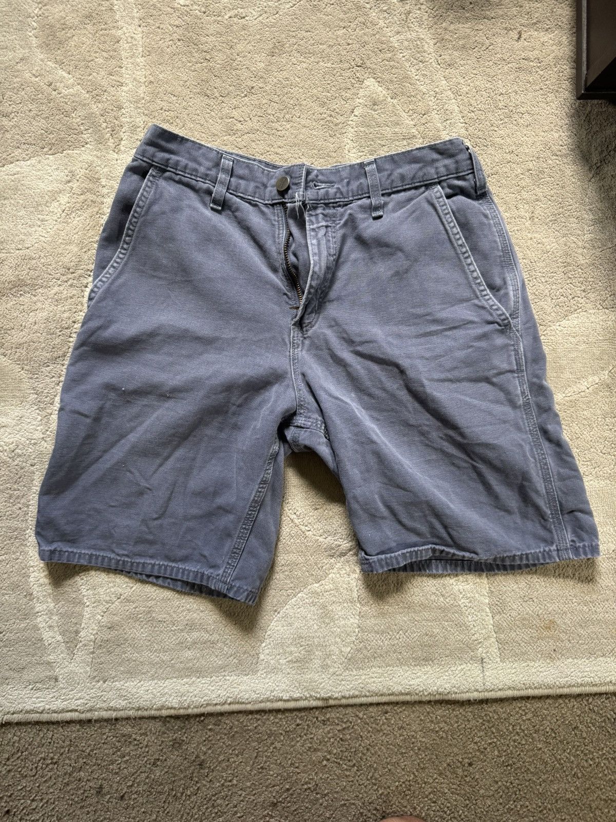 Carhartt Purple Carhartt Cargo Shorts Size US 34 / EU 50 - 6 Thumbnail
