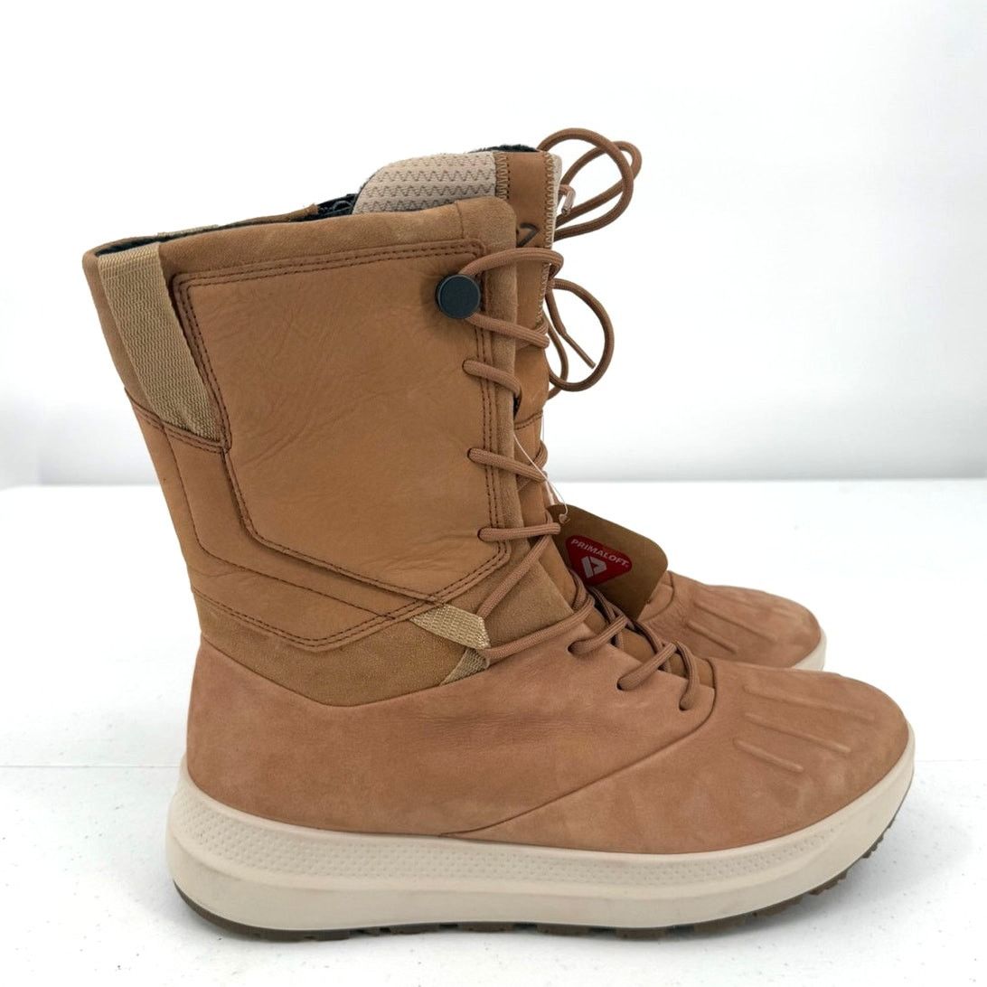 Ecco NWT Ecco Women's Tan Solice Leather Insulated High Boots Size US 8 / IT 38 - 1 Thumbnail
