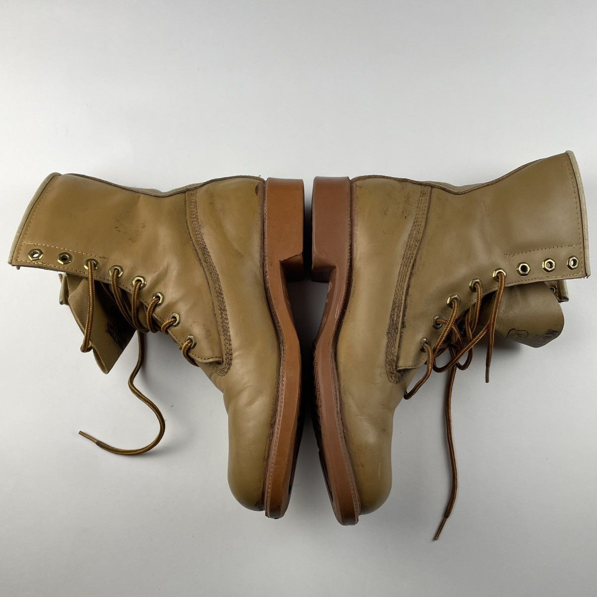 Other VTG 90’s Greb Kodiak Mens 8 Steel Toe Work Boots Leather Tan Size US 8 / EU 41 - 7 Thumbnail