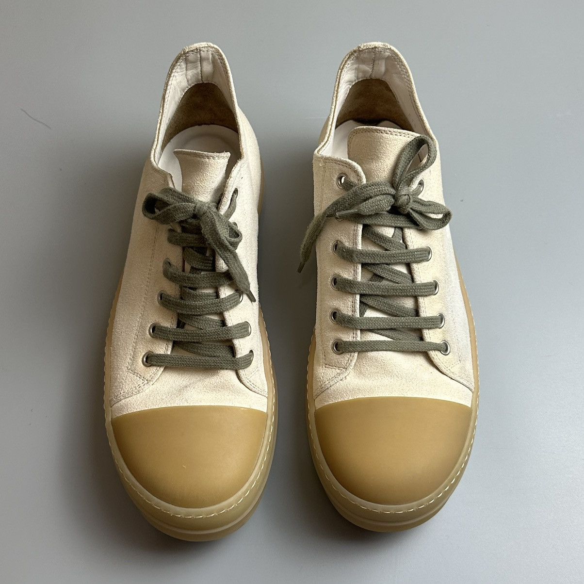 Rick Owens mainline ramones suede Owens Mainline Red Mainline