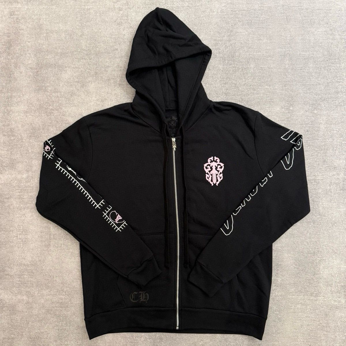 Chrome Hearts Chrome Hearts Deadly Doll Zip-up Hoodie | Grailed