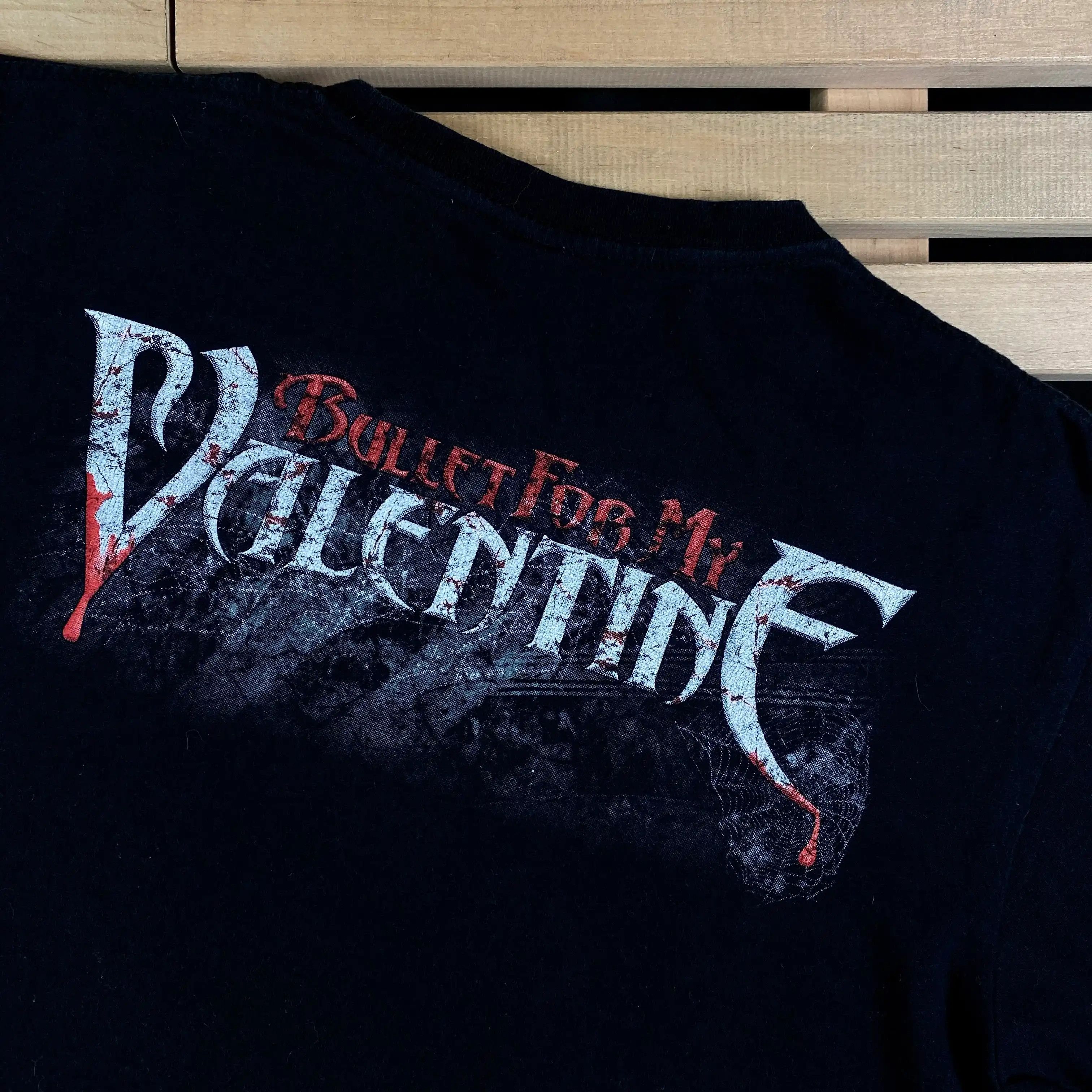 Band Tees × Vintage Mens T-Shirt Bullet For My Valentine Vintage Size M Size US M / EU 48-50 / 2 - 7 Thumbnail