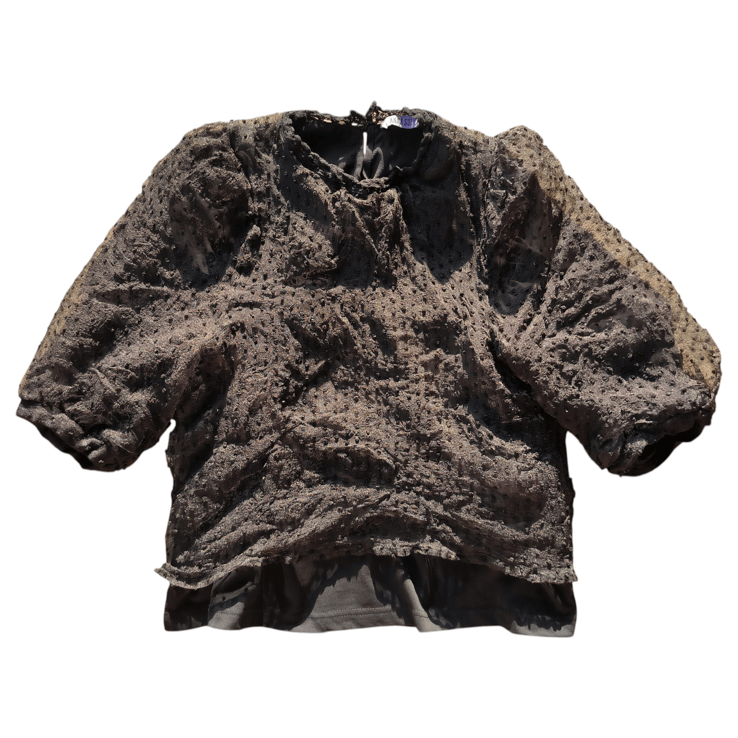 Anna Sui Anna Sui Double Layer Mesh Blouse Size M / US 6-8 / IT 42-44 - 1 Thumbnail